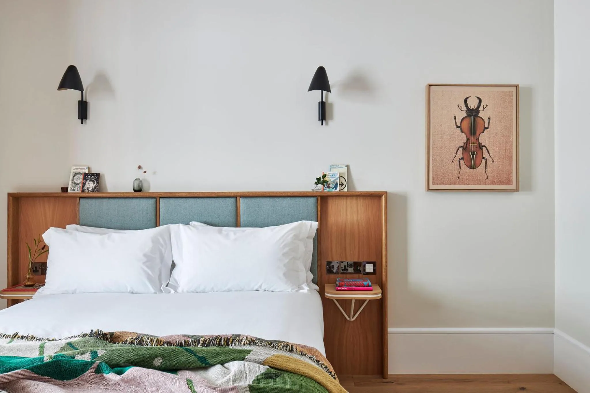 Bedroom, Bed in Turing Locke Cambridge