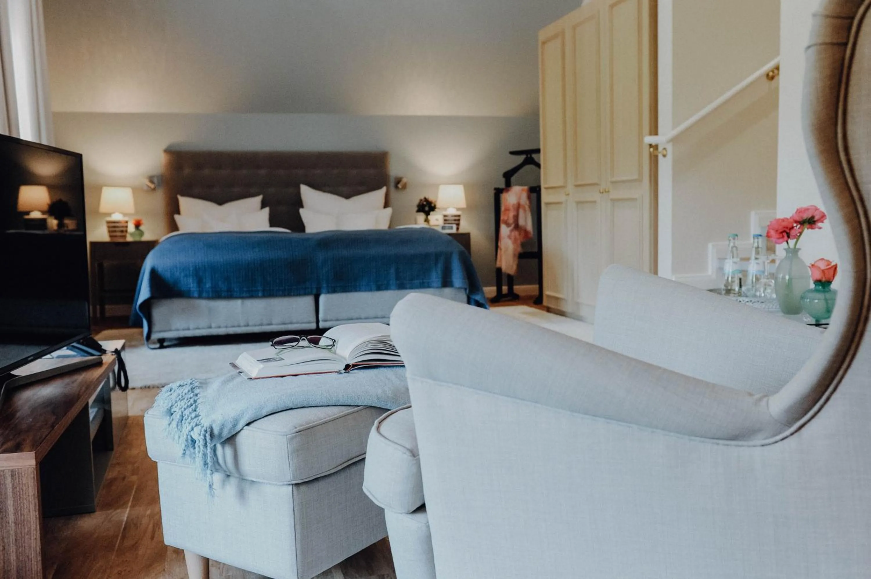 Photo of the whole room, Bed in Romantik Hotel Köllners Landhaus