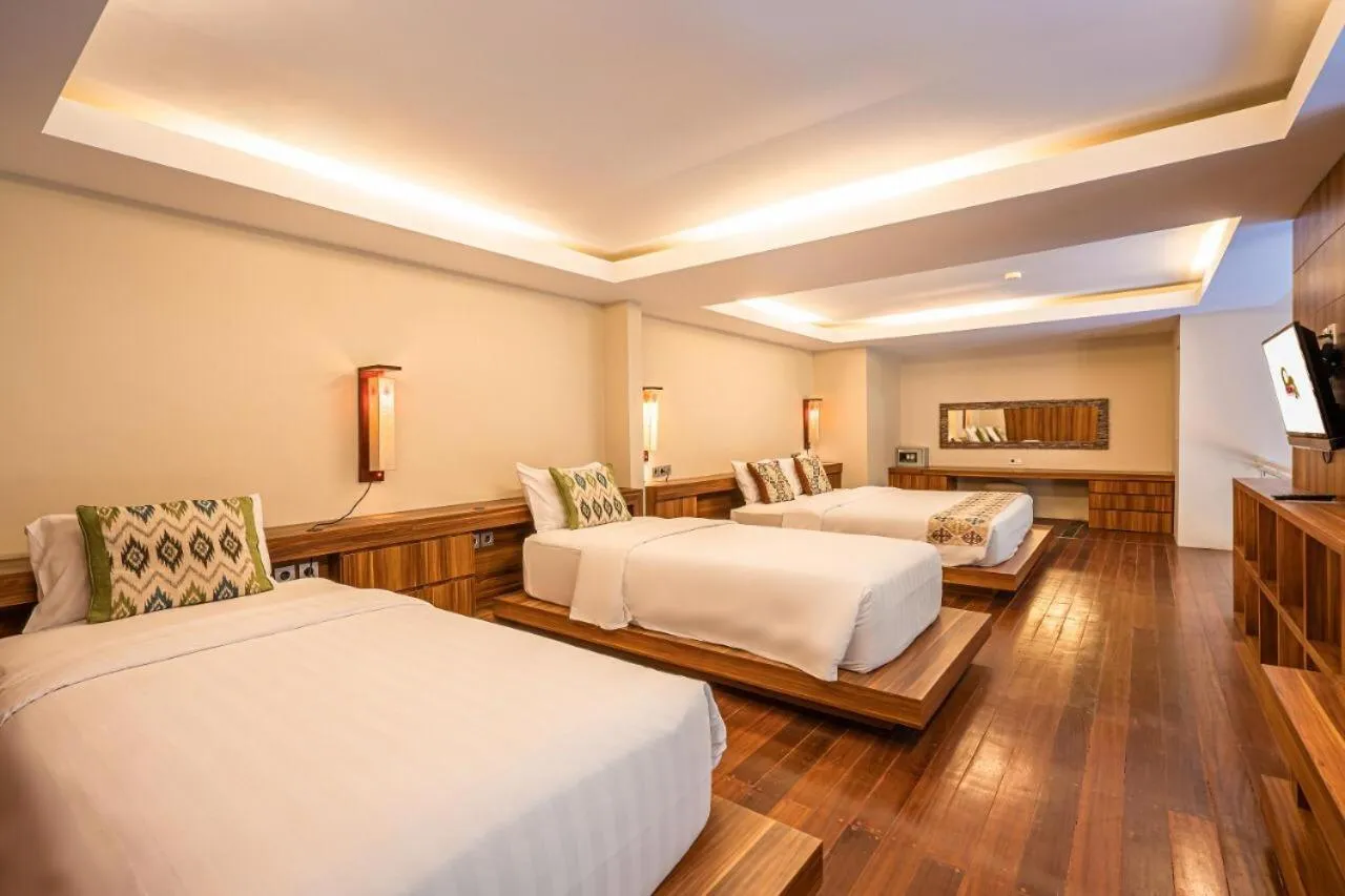 Bed in Pandawa All Suites Hotel