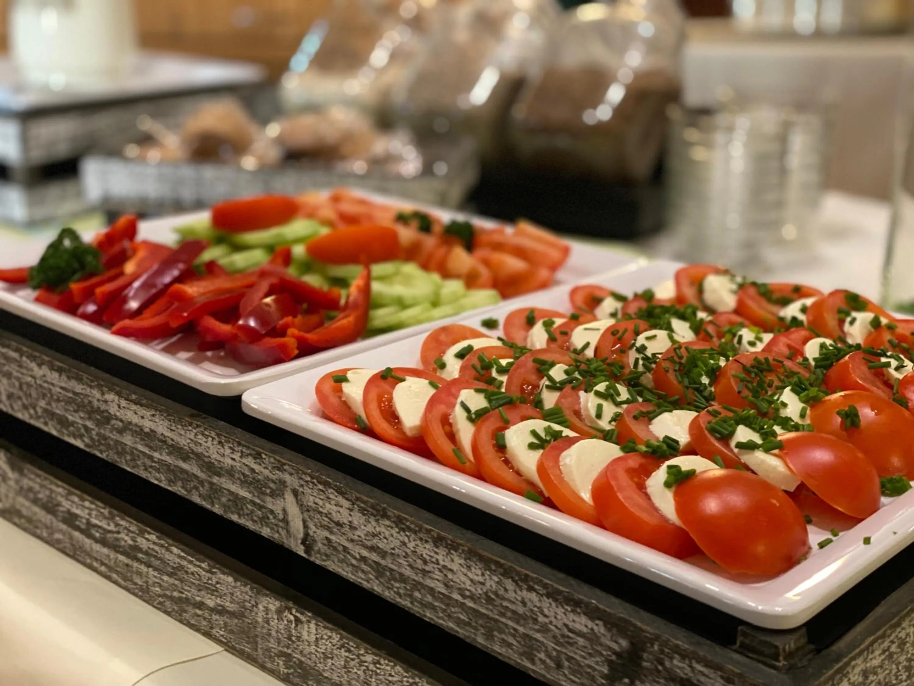 Continental breakfast in Hotel Horizont GmbH