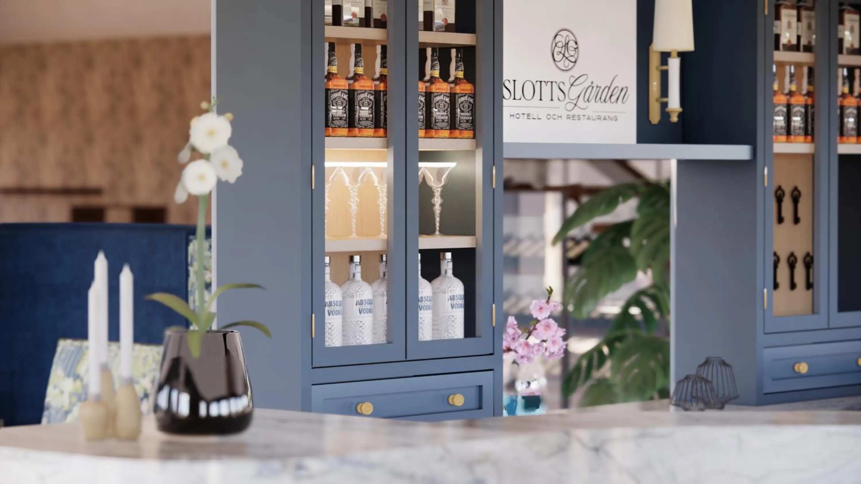 Restaurant/places to eat in Slottsgården Hotell & Restaurang