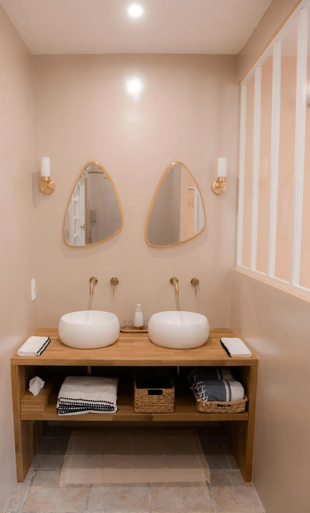 Bathroom in La Parenthèse de Marie
