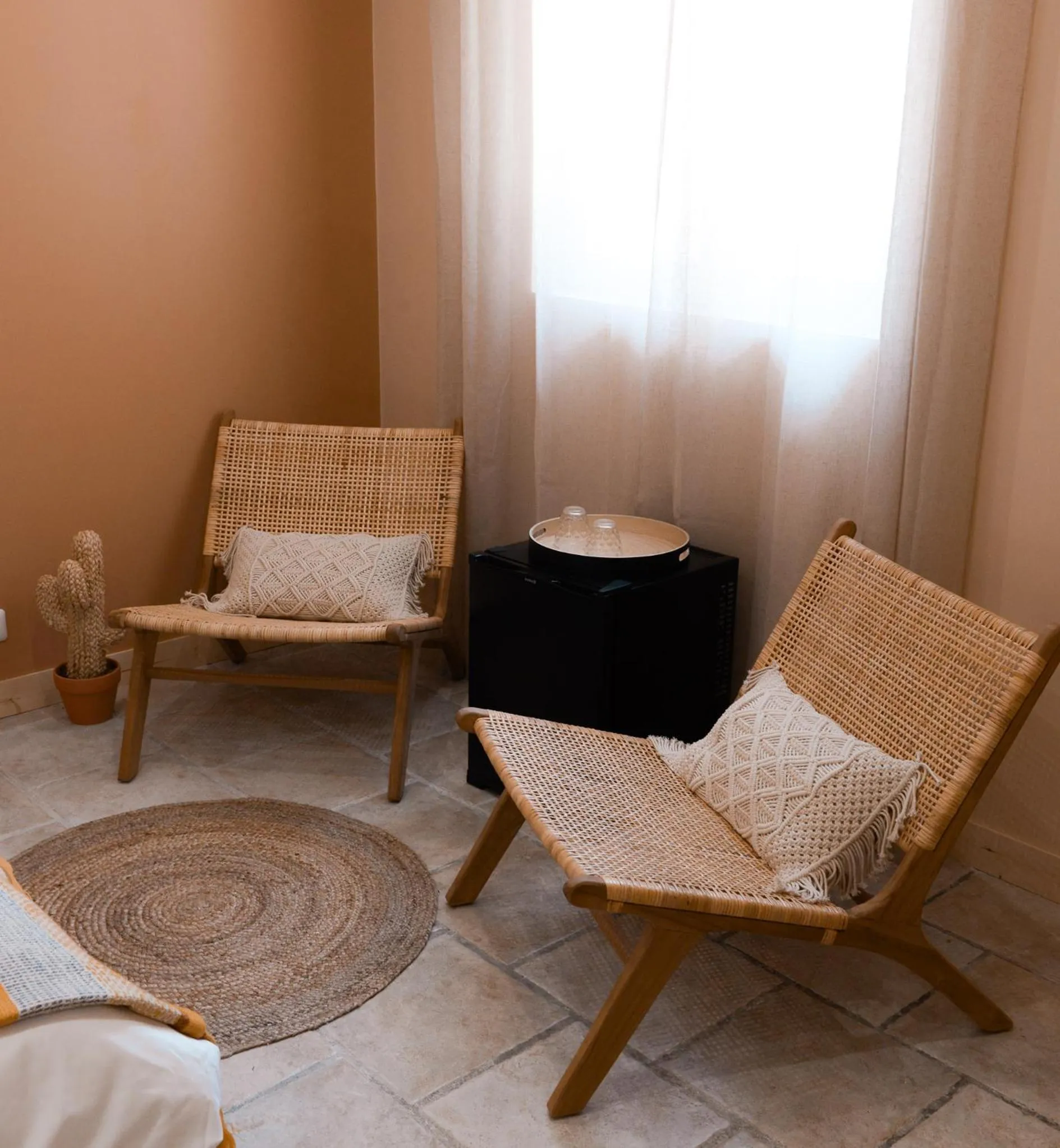 Bedroom in La Parenthèse de Marie