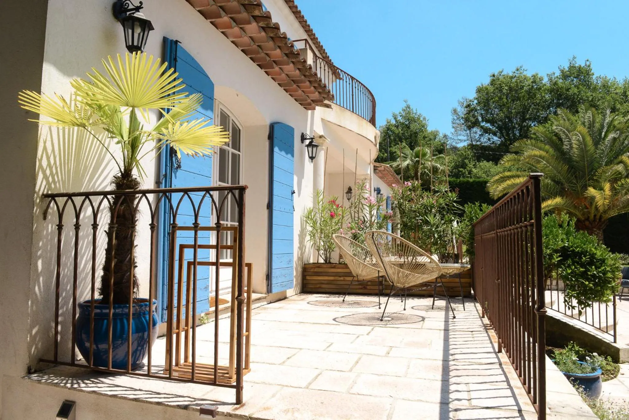 Patio in La Parenthèse de Marie
