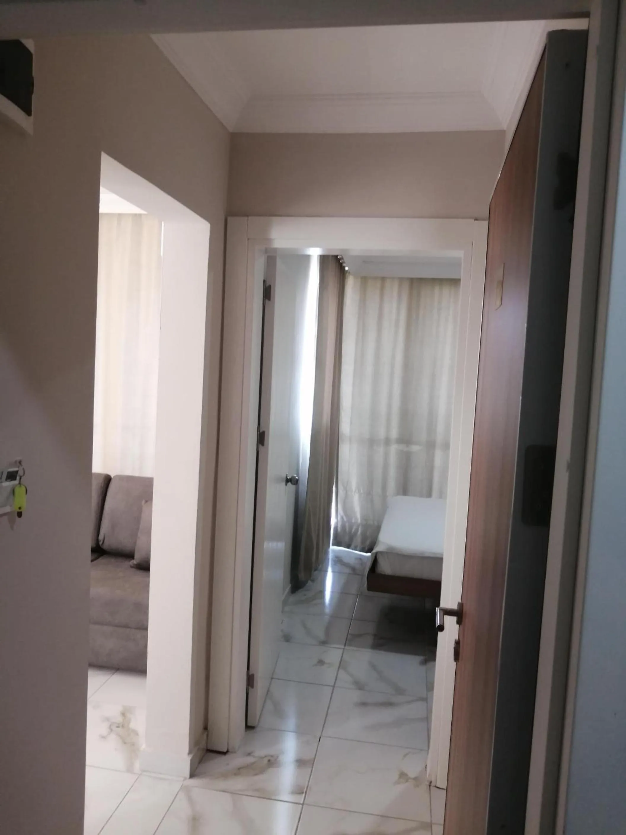 Seating area, Bed in REGA OTEL