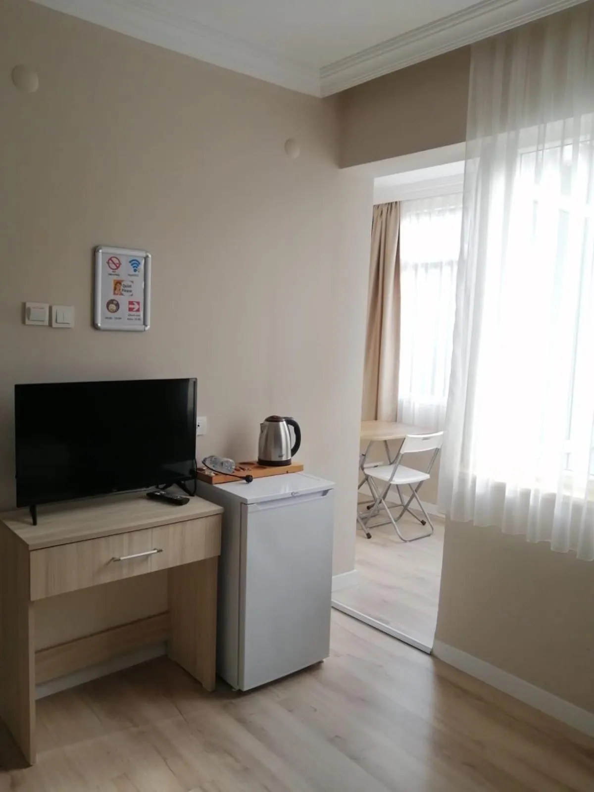 Seating area in REGA OTEL