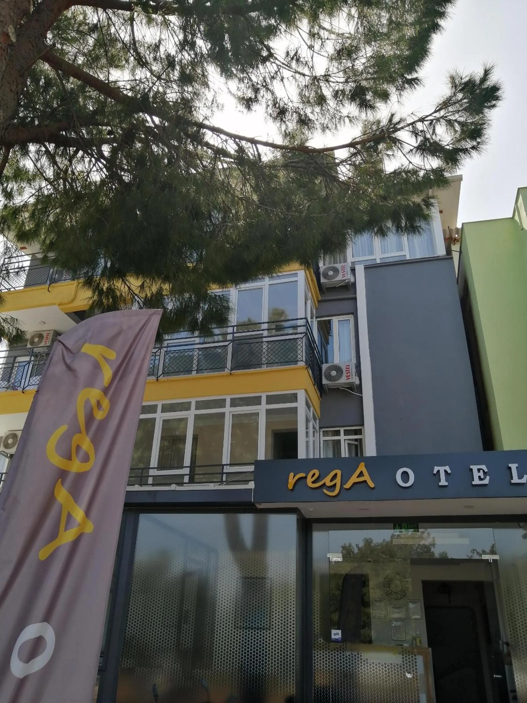 Facade/entrance in REGA OTEL