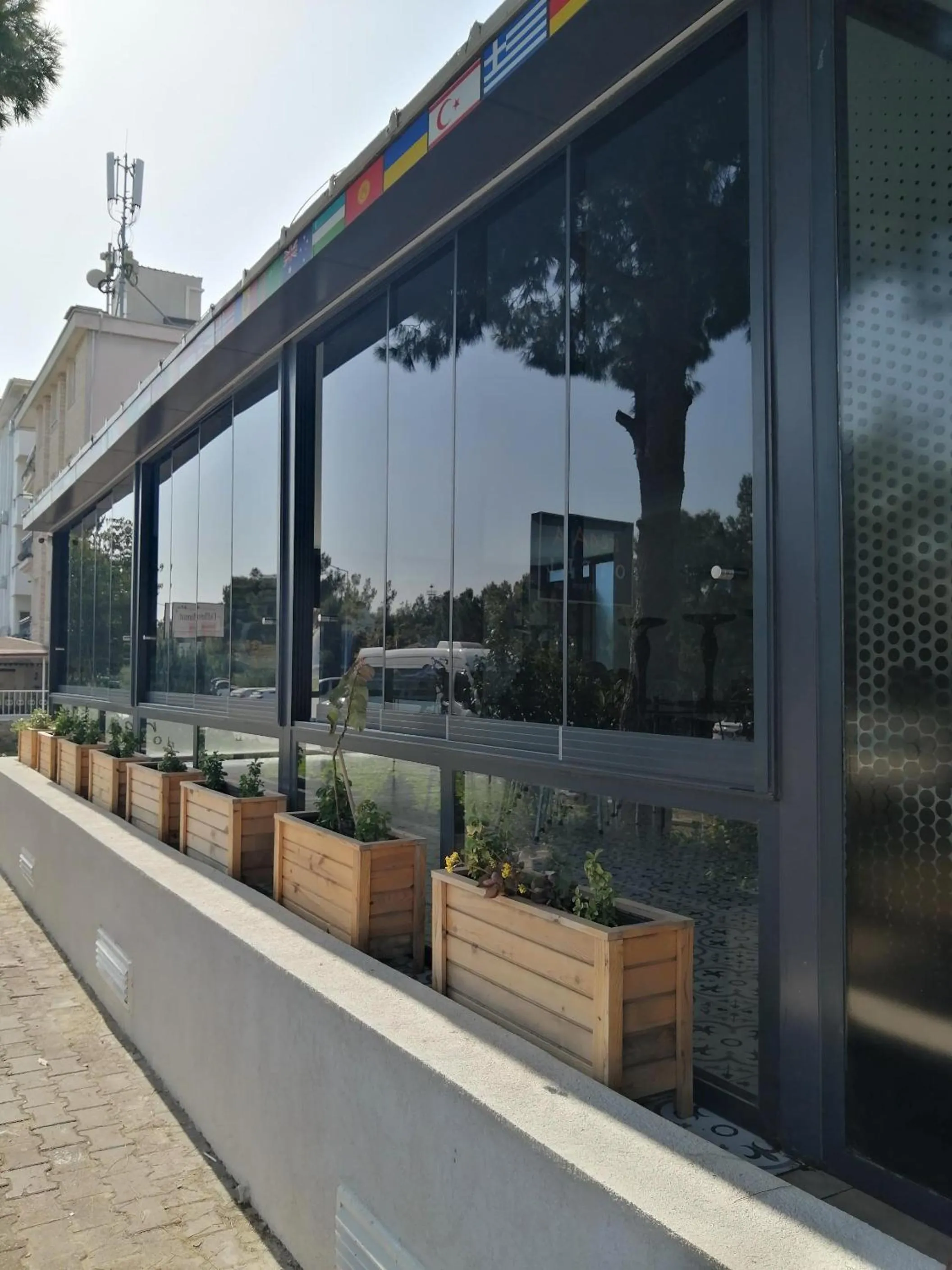 Facade/entrance in REGA OTEL