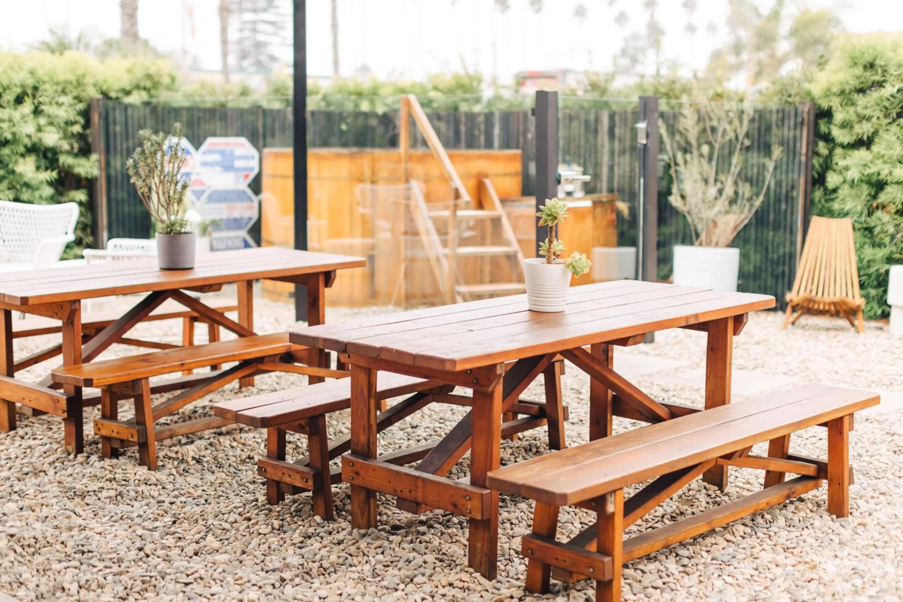 Patio in The Green Room Hotel