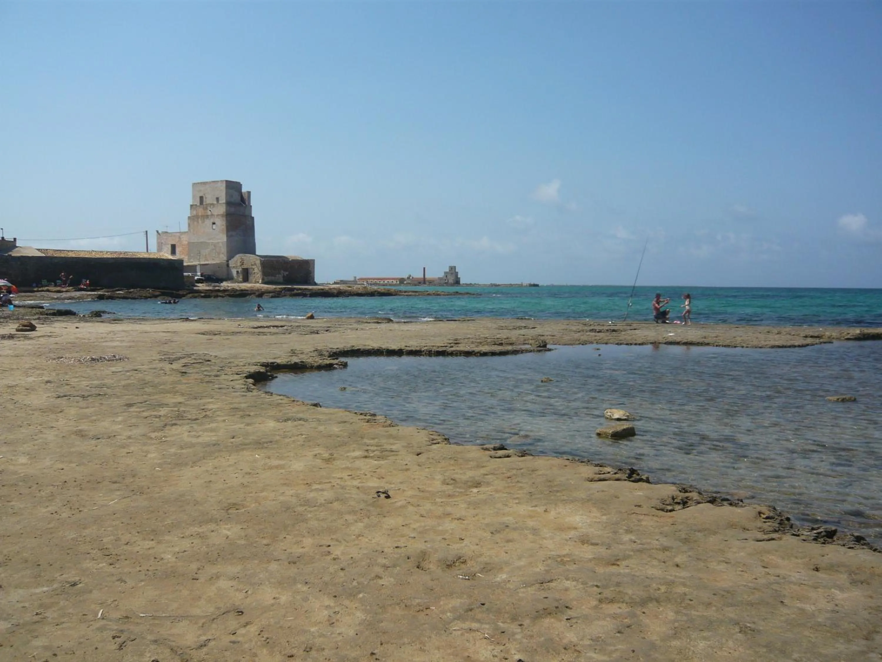 Natural landscape in Laguna dei Fenici