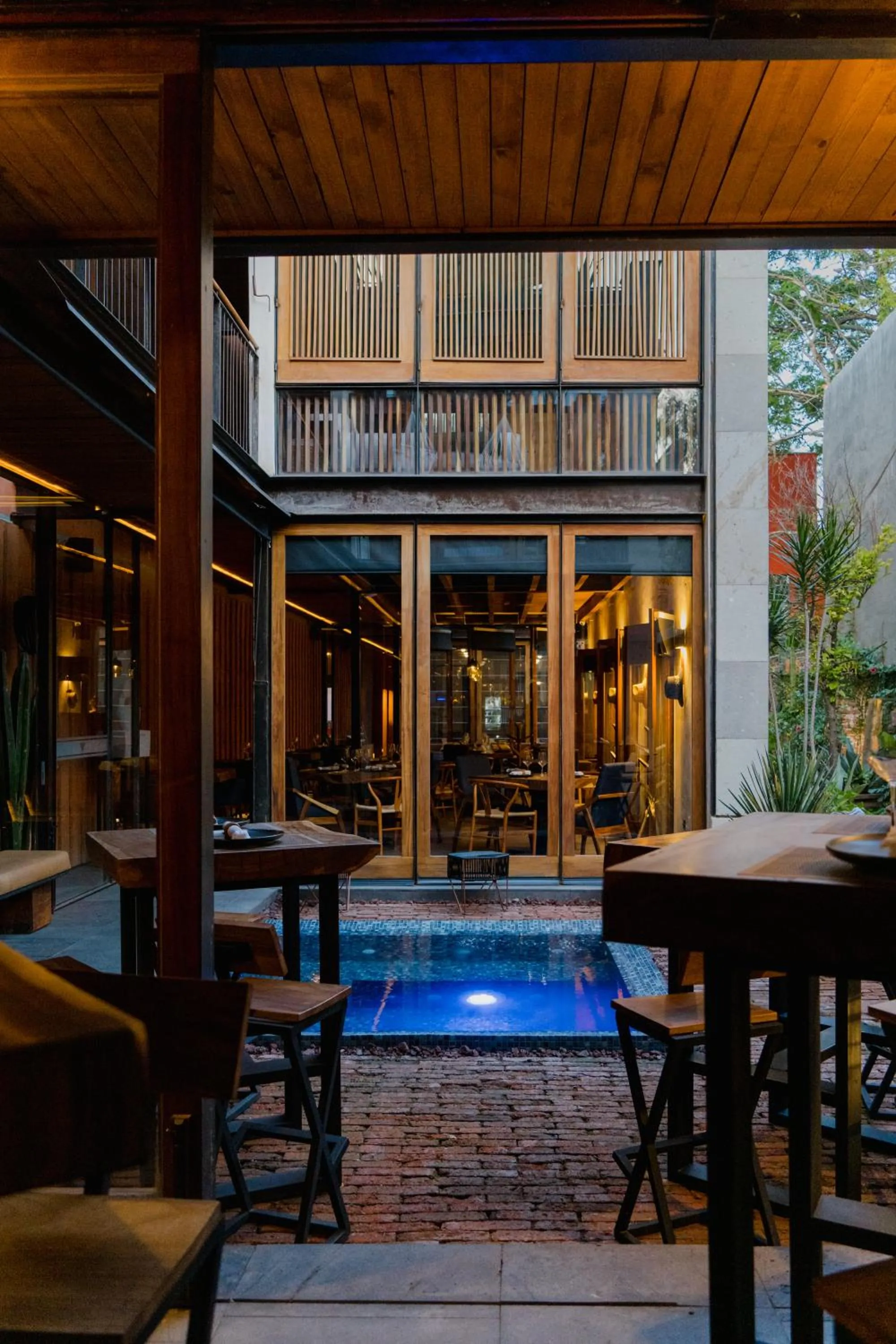 Drinks in El Recinto Luxury Hotel