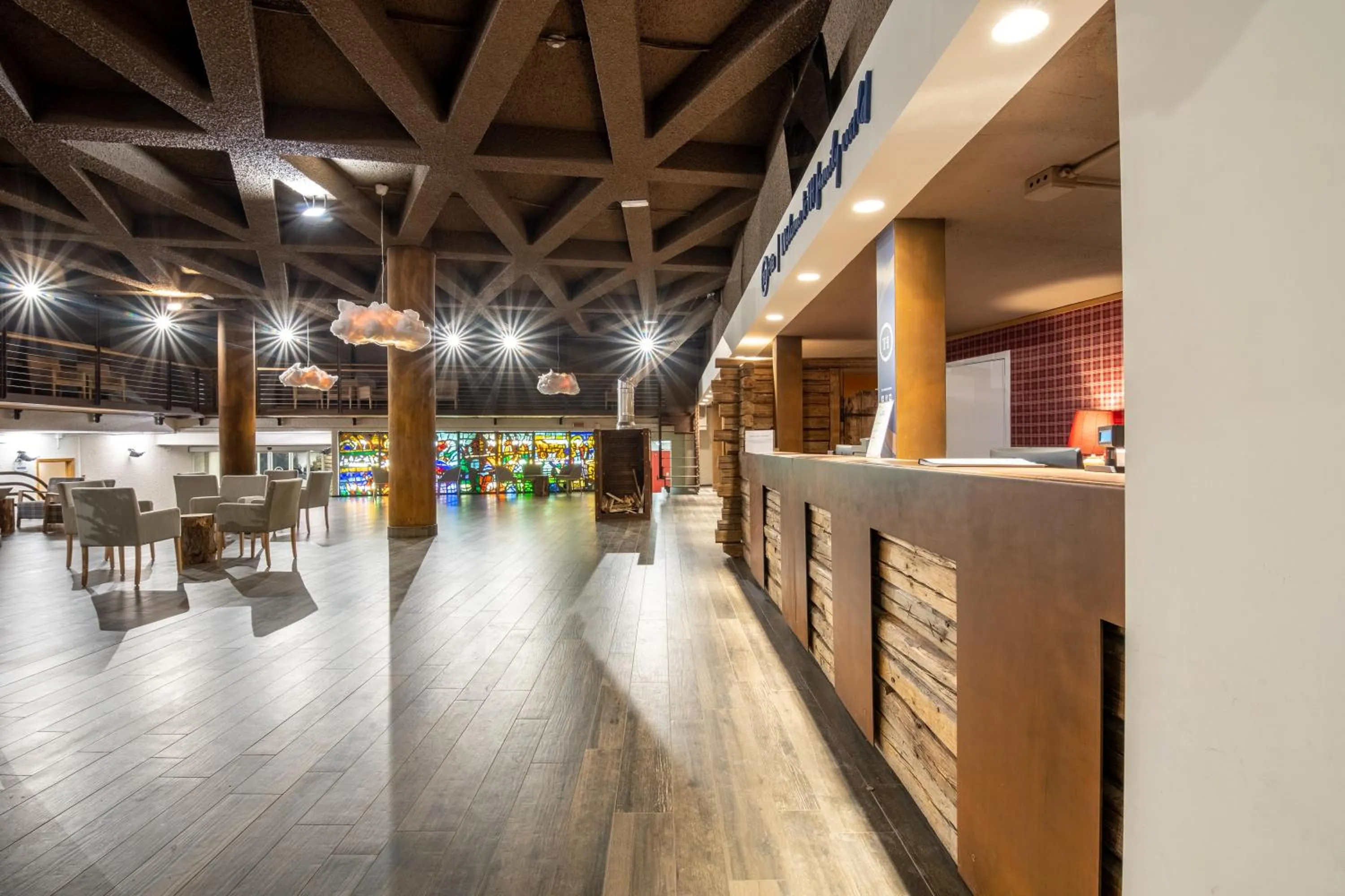 Lobby or reception in TH Pila