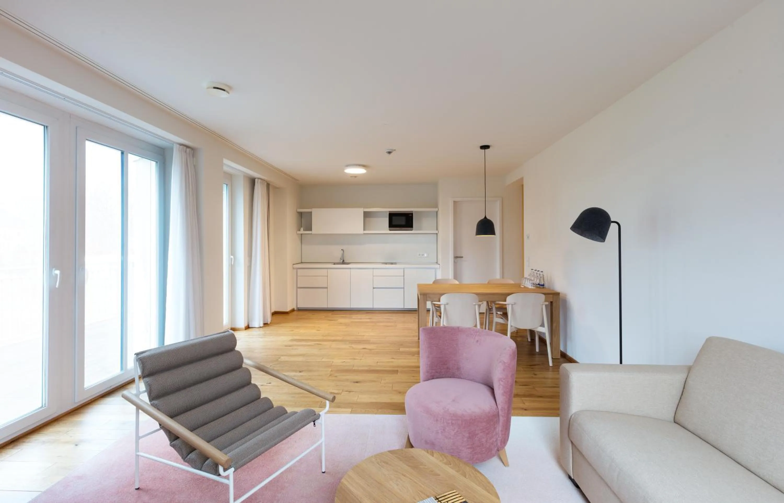 Living room in B&O Parkhotel