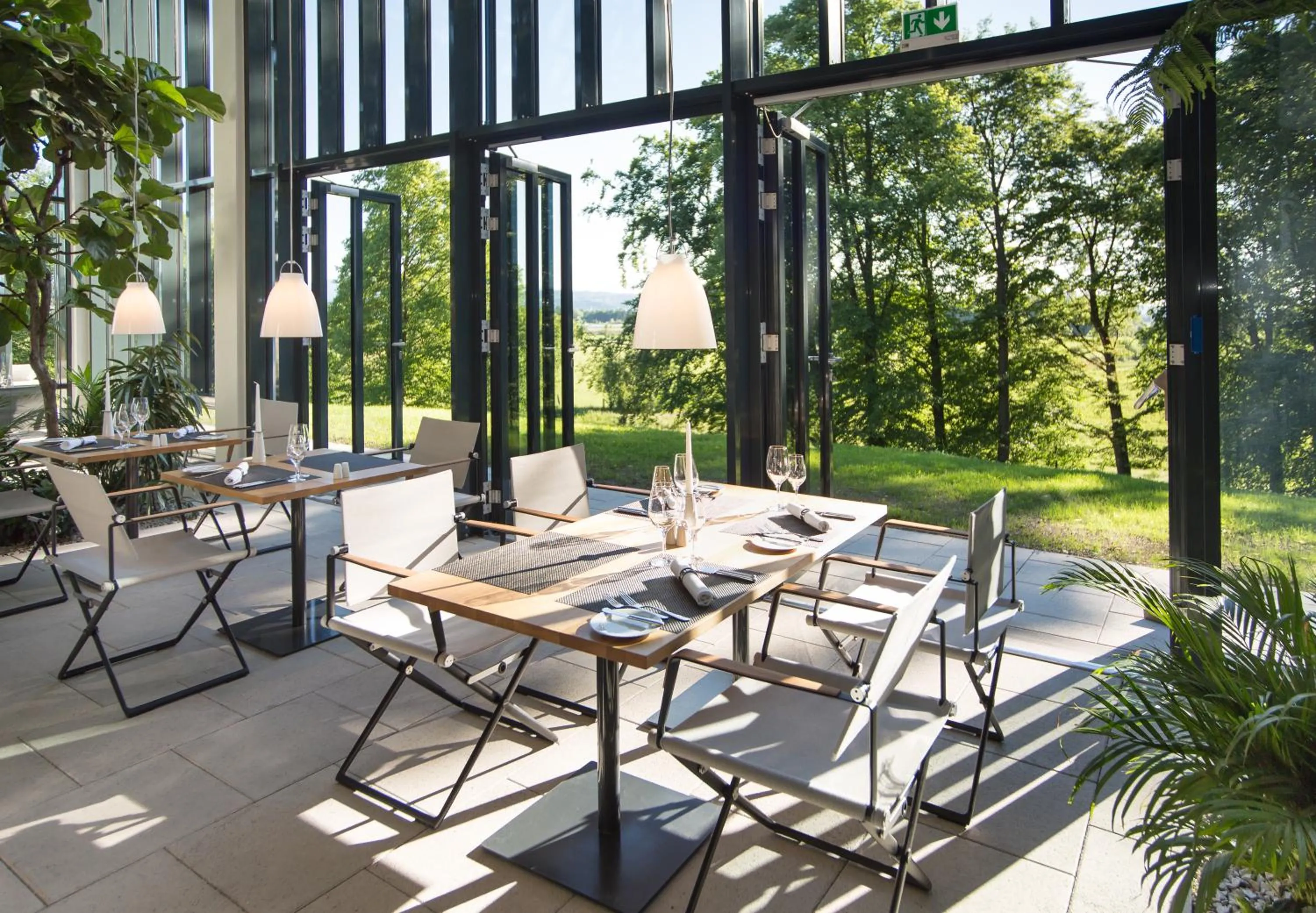 Restaurant/places to eat in B&O Parkhotel