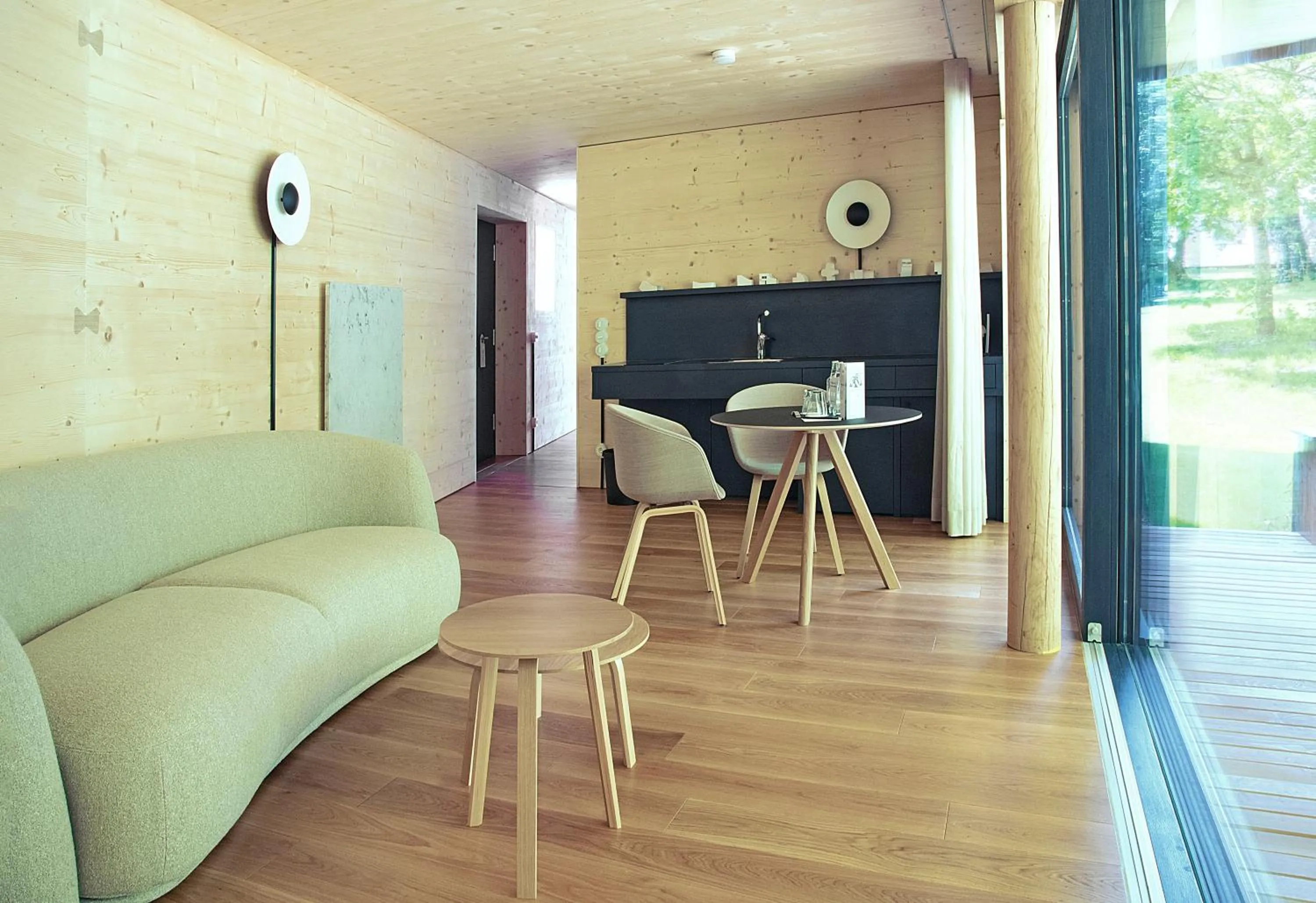 Living room in B&O Parkhotel