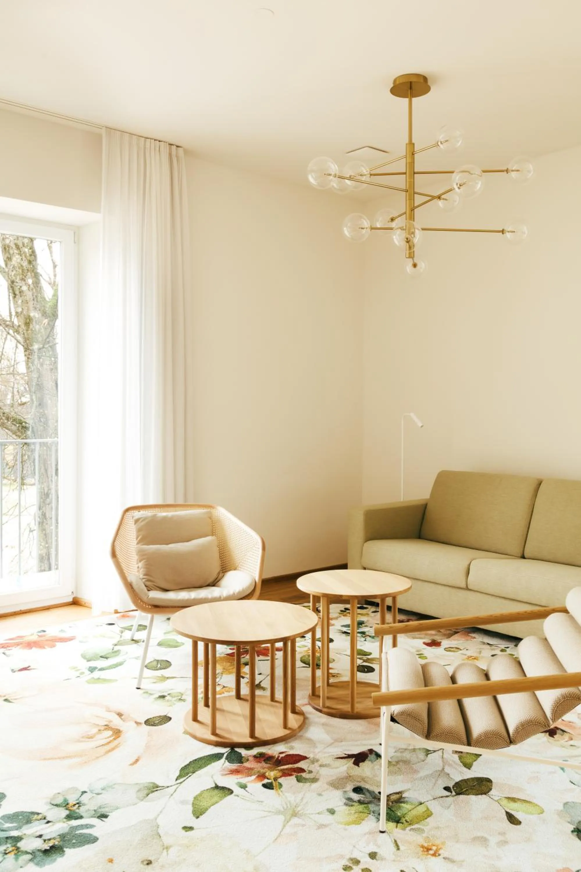 Living room in B&O Parkhotel