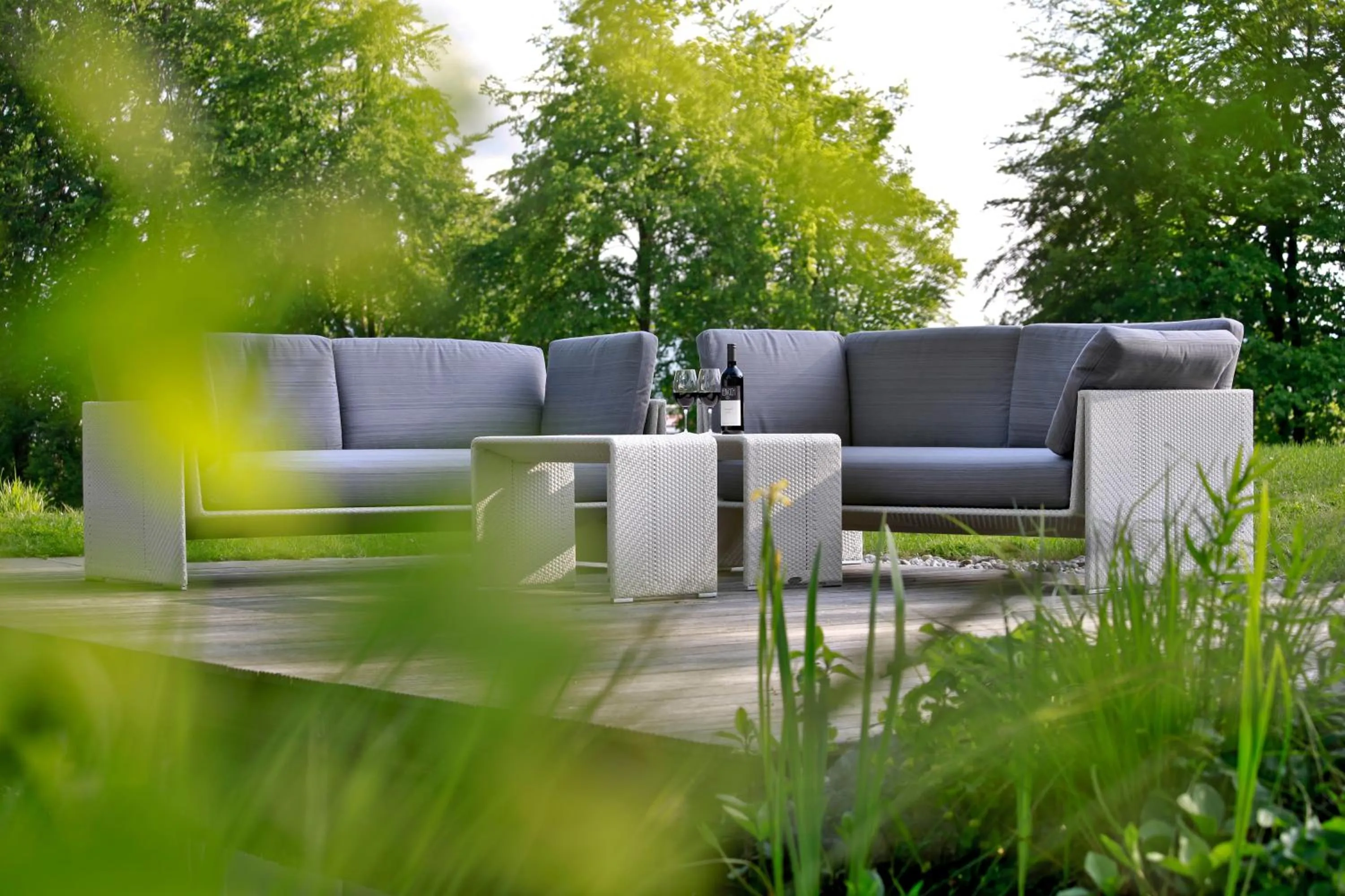 Garden in B&O Parkhotel