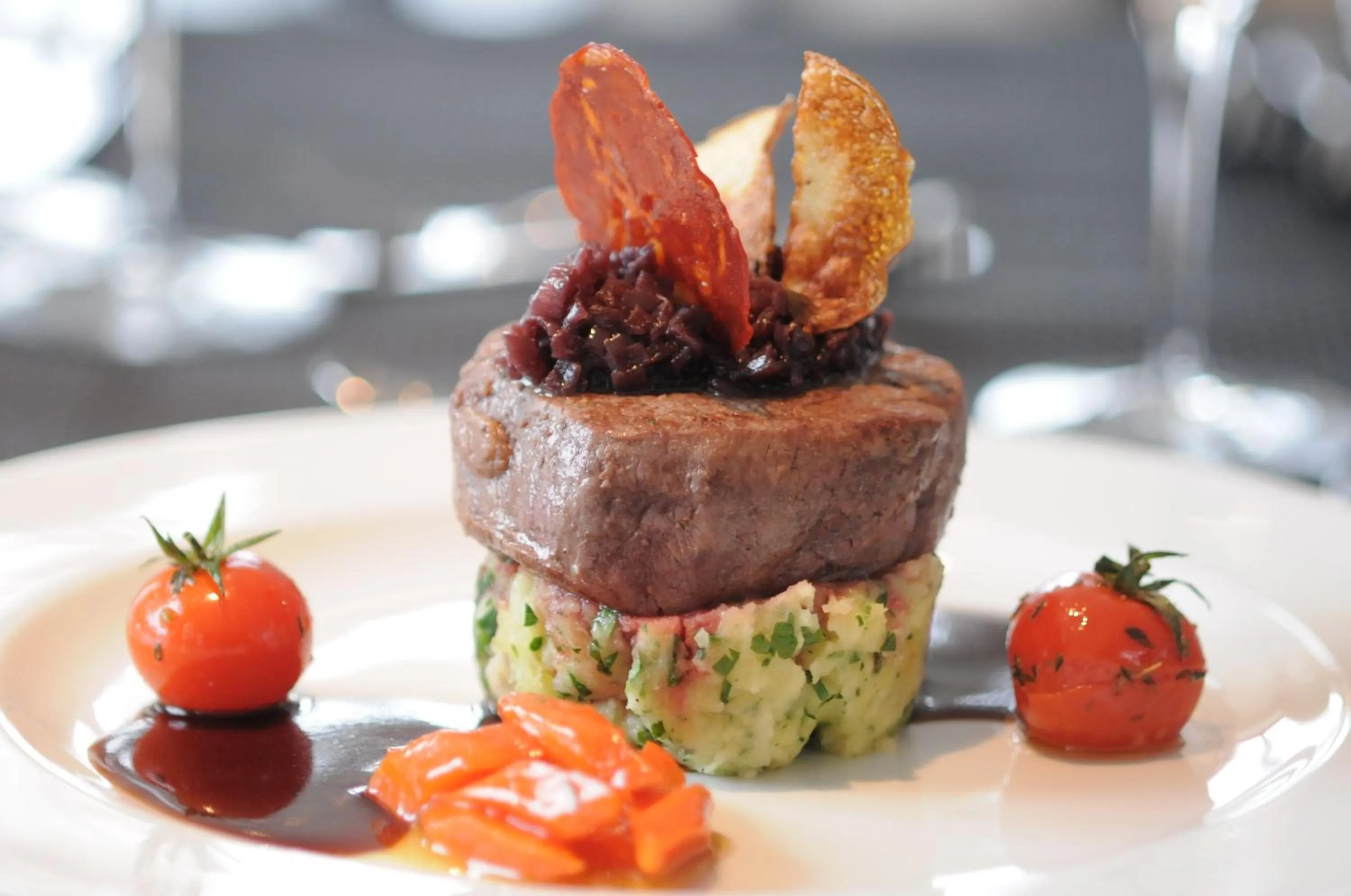 Food and drinks in B&O Parkhotel