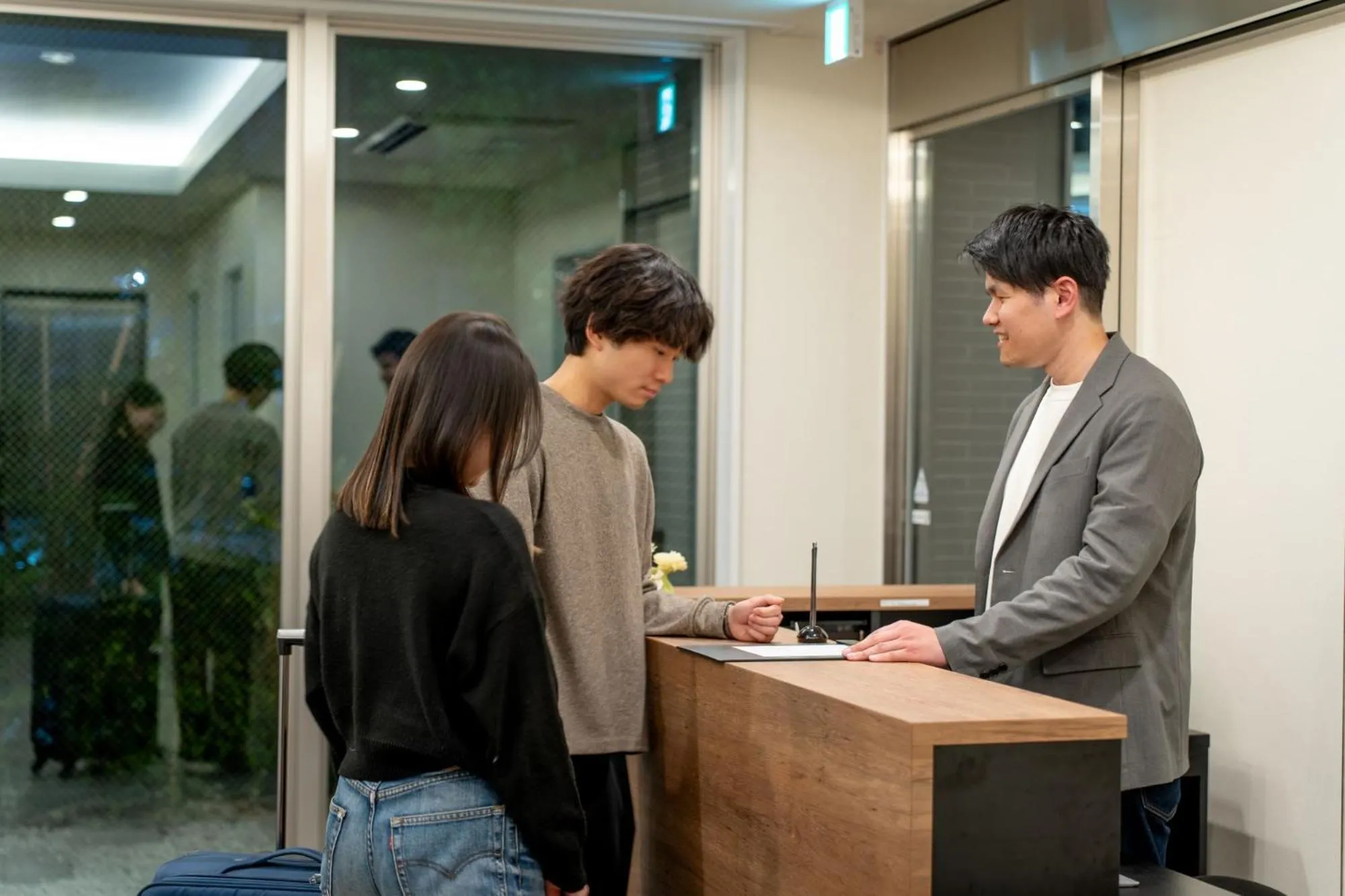 Lobby or reception in BON Tokyo Asakusa