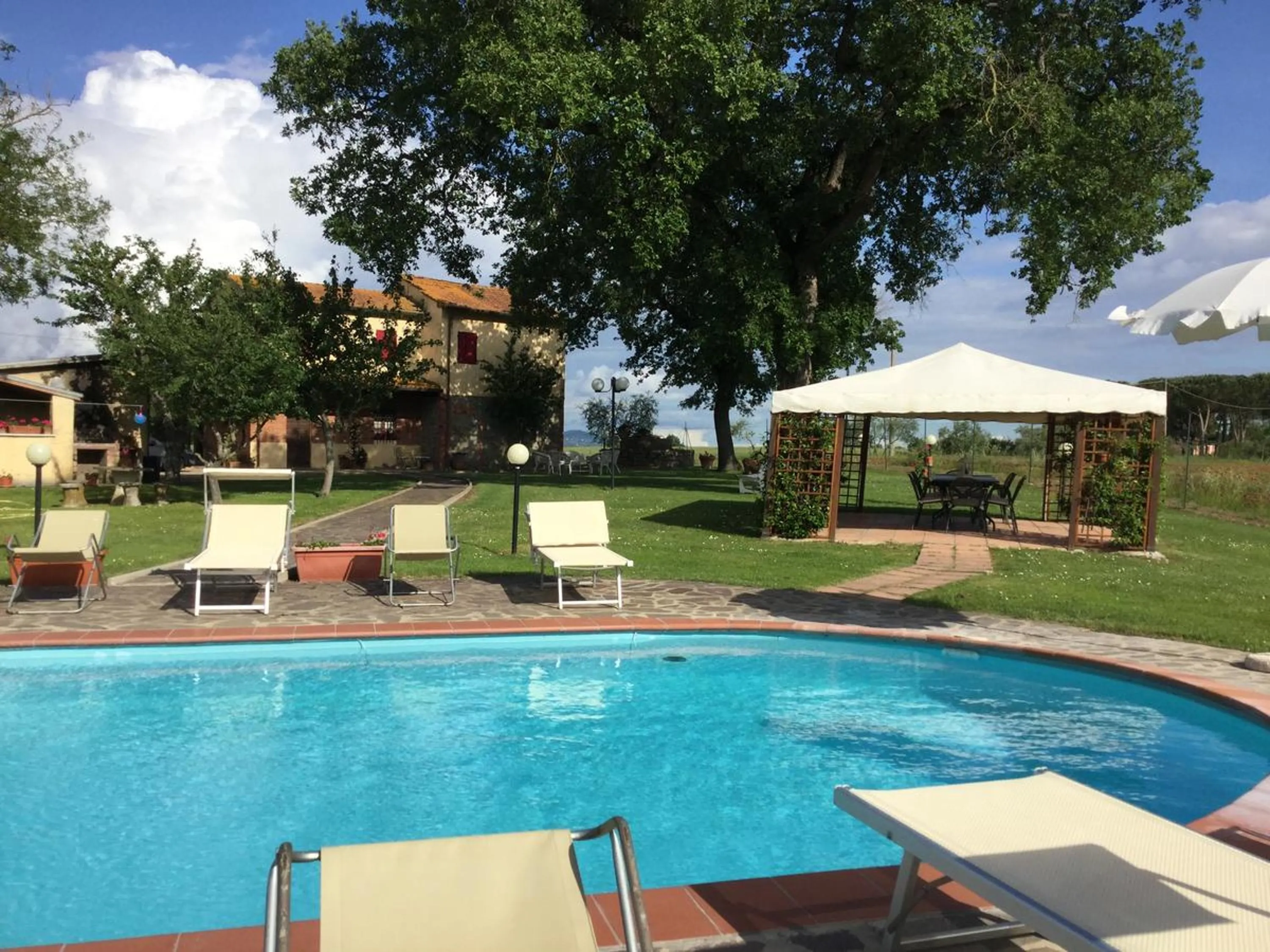 Pool view in Agriturismo Podere Delle Querci