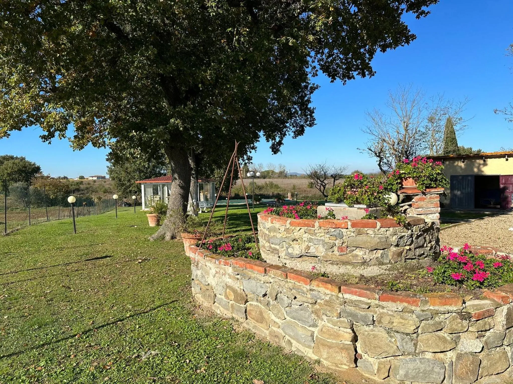 Garden view in Agriturismo Podere Delle Querci