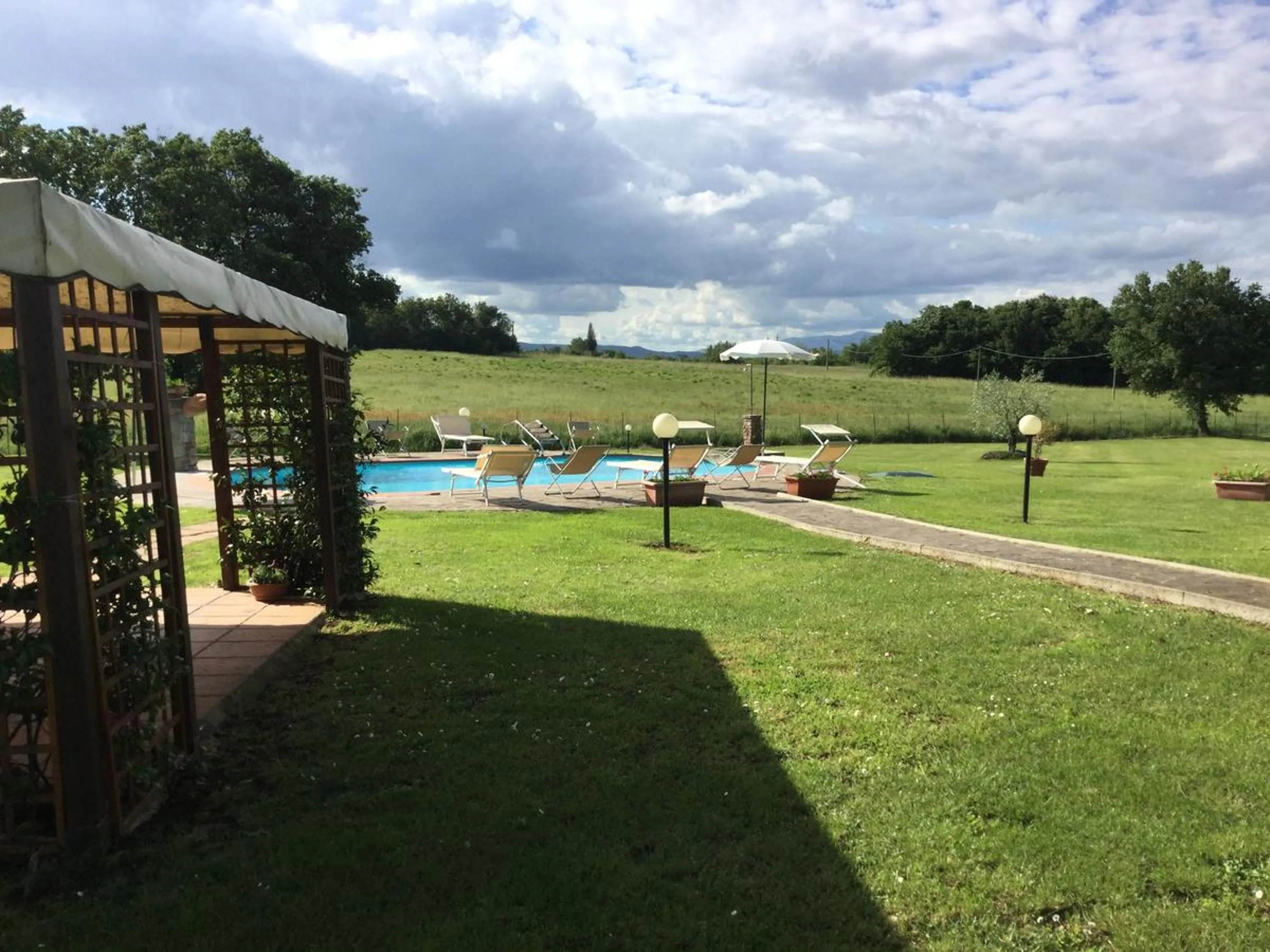 Swimming pool in Agriturismo Podere Delle Querci