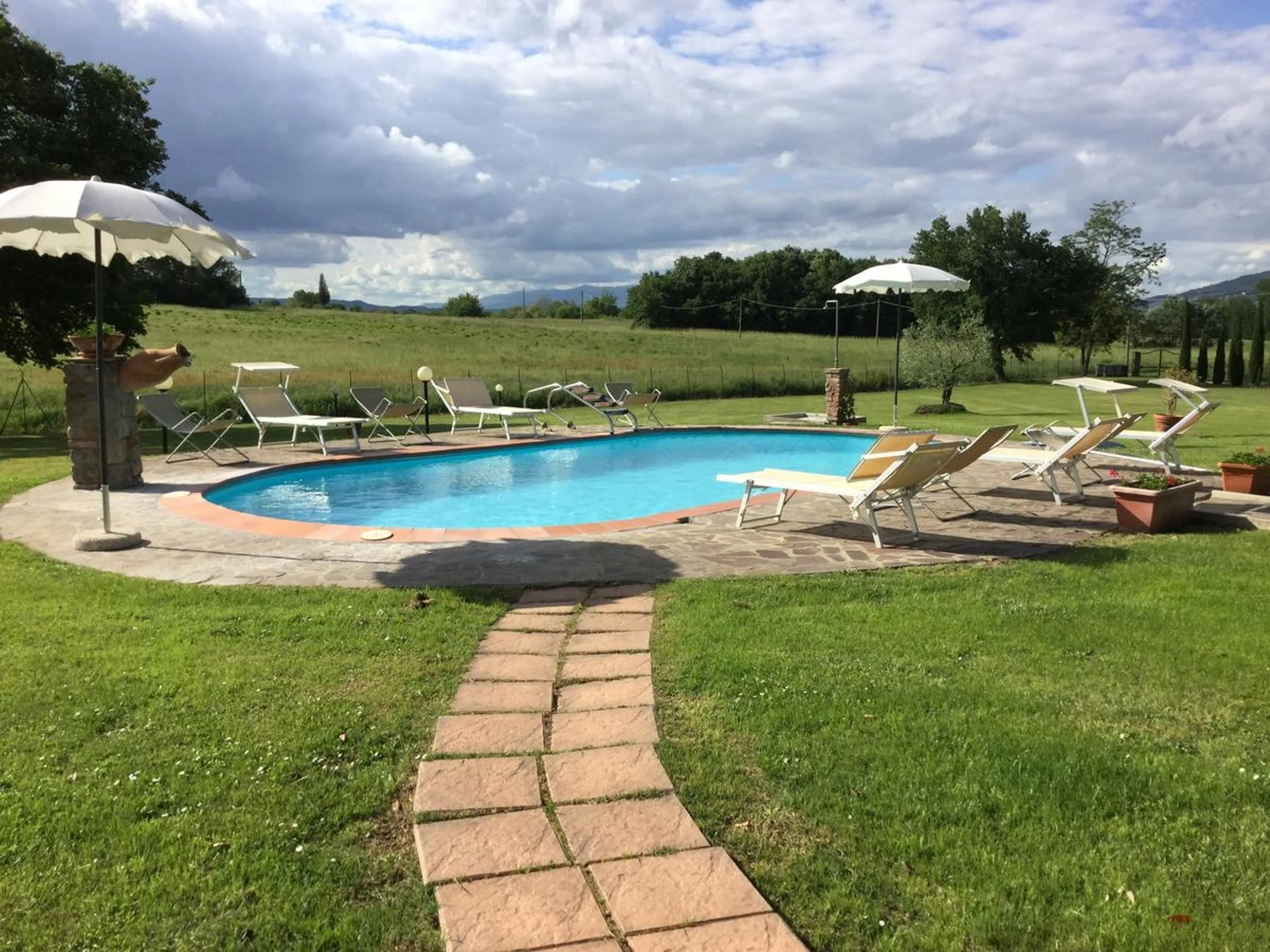 Swimming pool in Agriturismo Podere Delle Querci