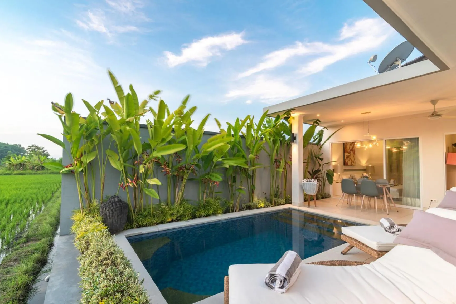 Swimming pool in Villa Shiva