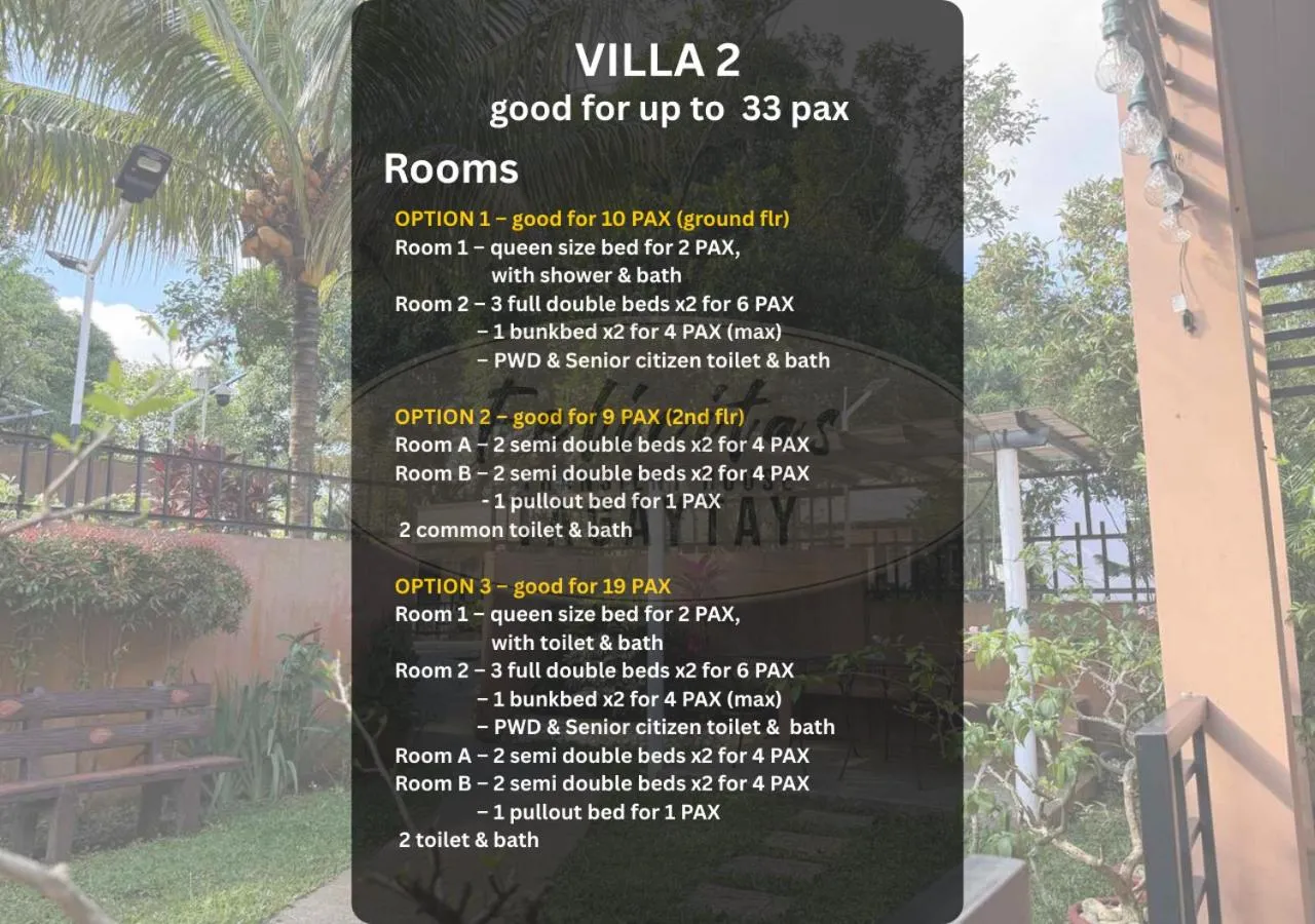 Floor plan in Felicitas Tagaytay