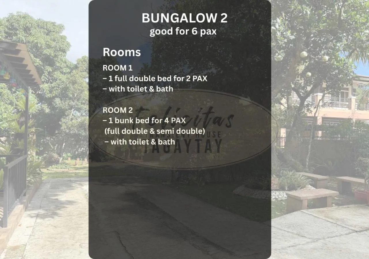 Floor plan in Felicitas Tagaytay