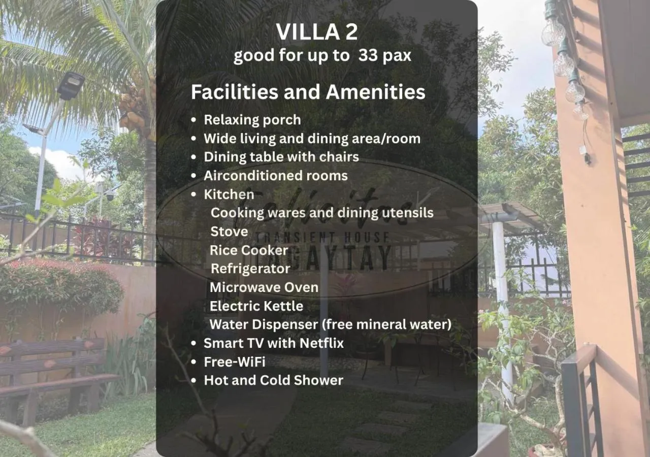 Floor plan in Felicitas Tagaytay