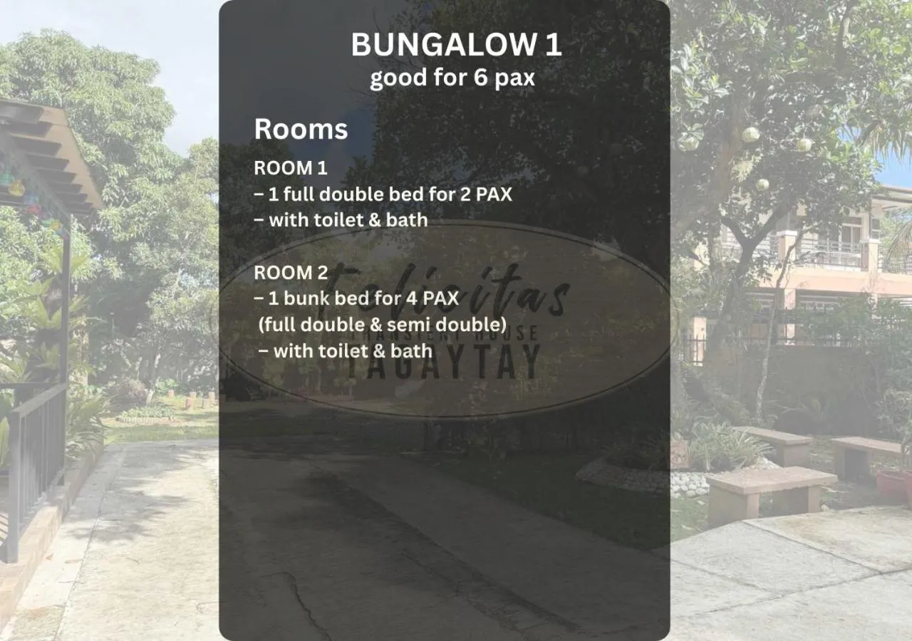 Floor plan in Felicitas Tagaytay