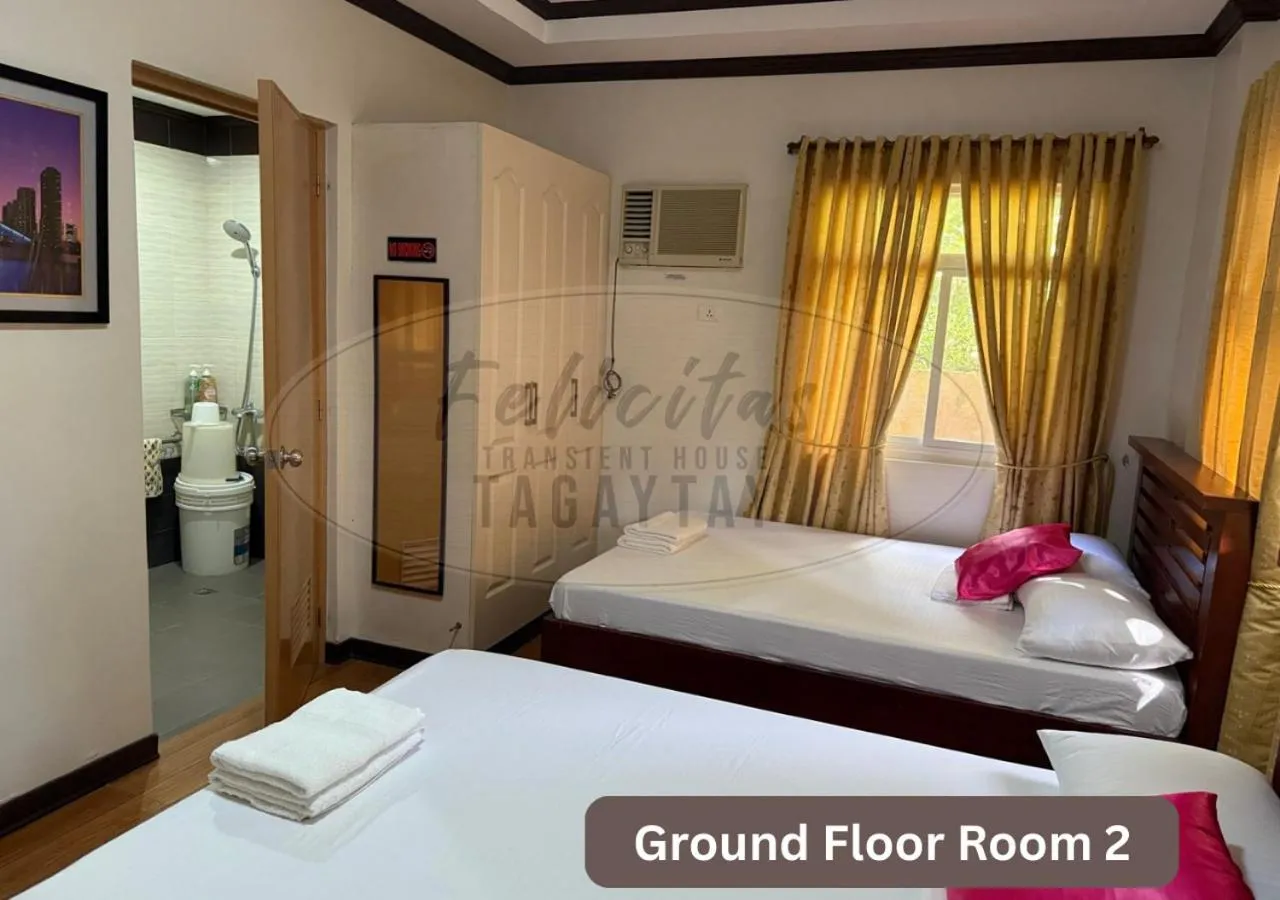 Bedroom, Bed in Felicitas Tagaytay
