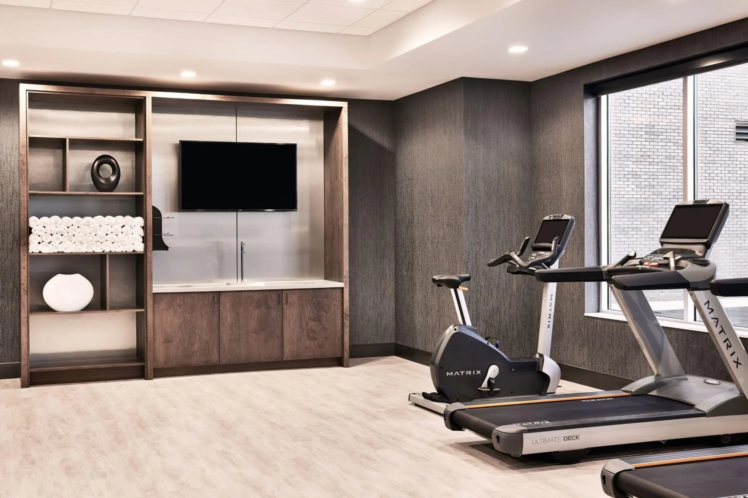 Fitness centre/facilities in AC Hotel by Marriott Nashville Brentwood