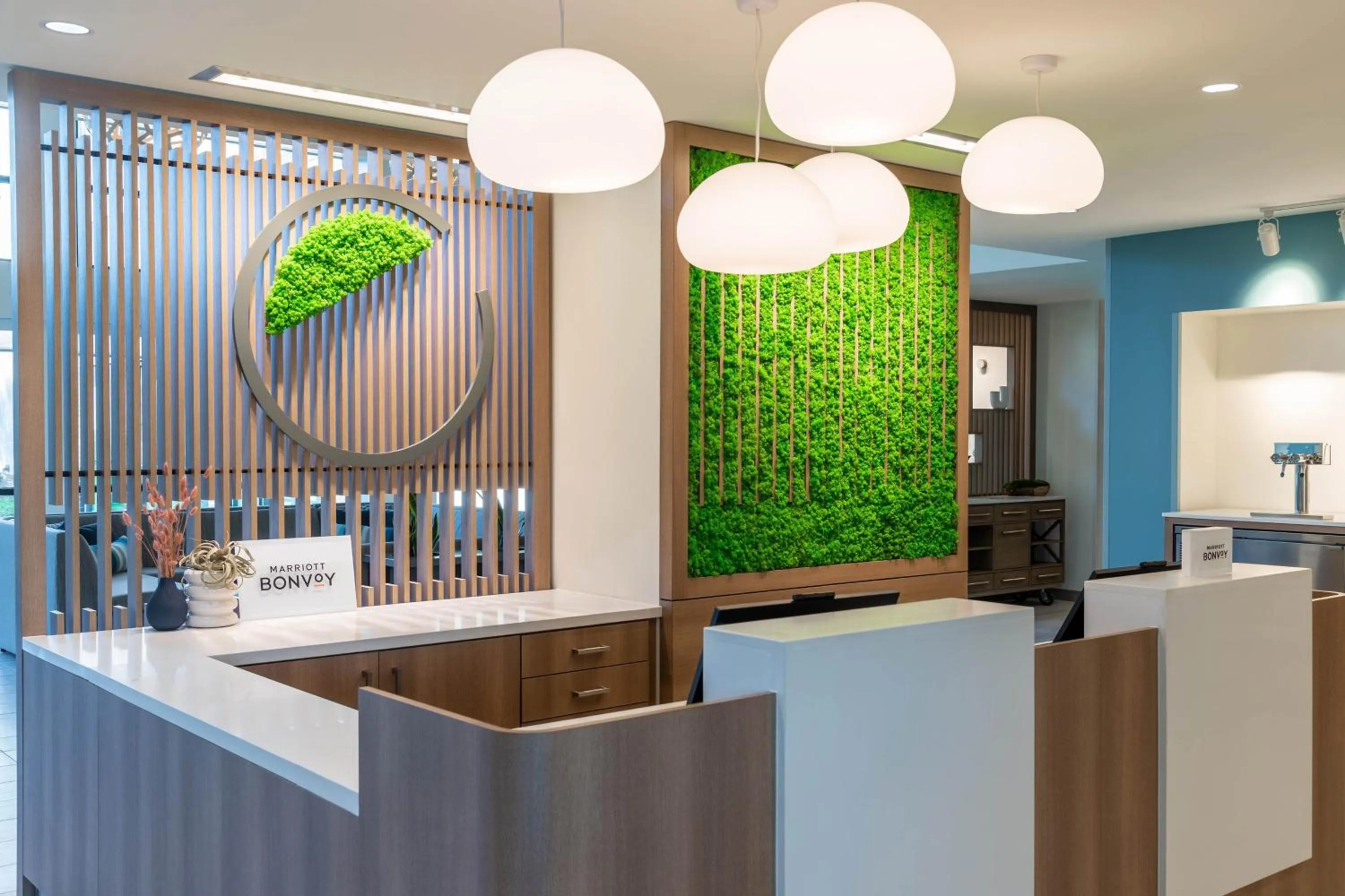 Lobby or reception in Element Dallas Richardson