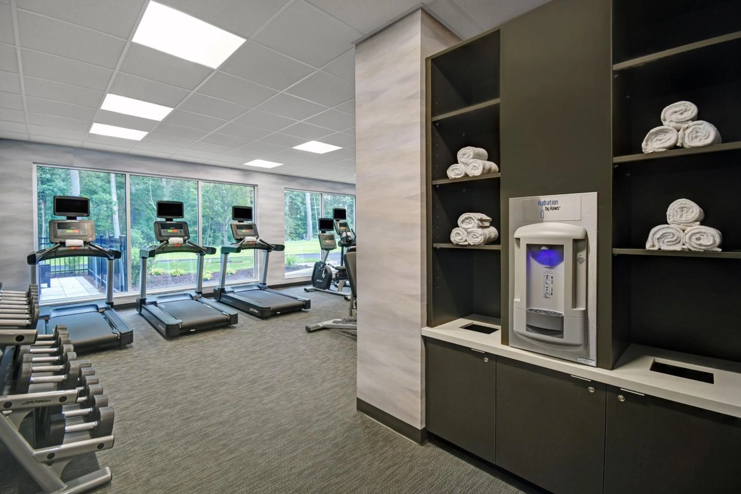 Fitness centre/facilities in Fairfield by Marriott Inn & Suites Mansfield