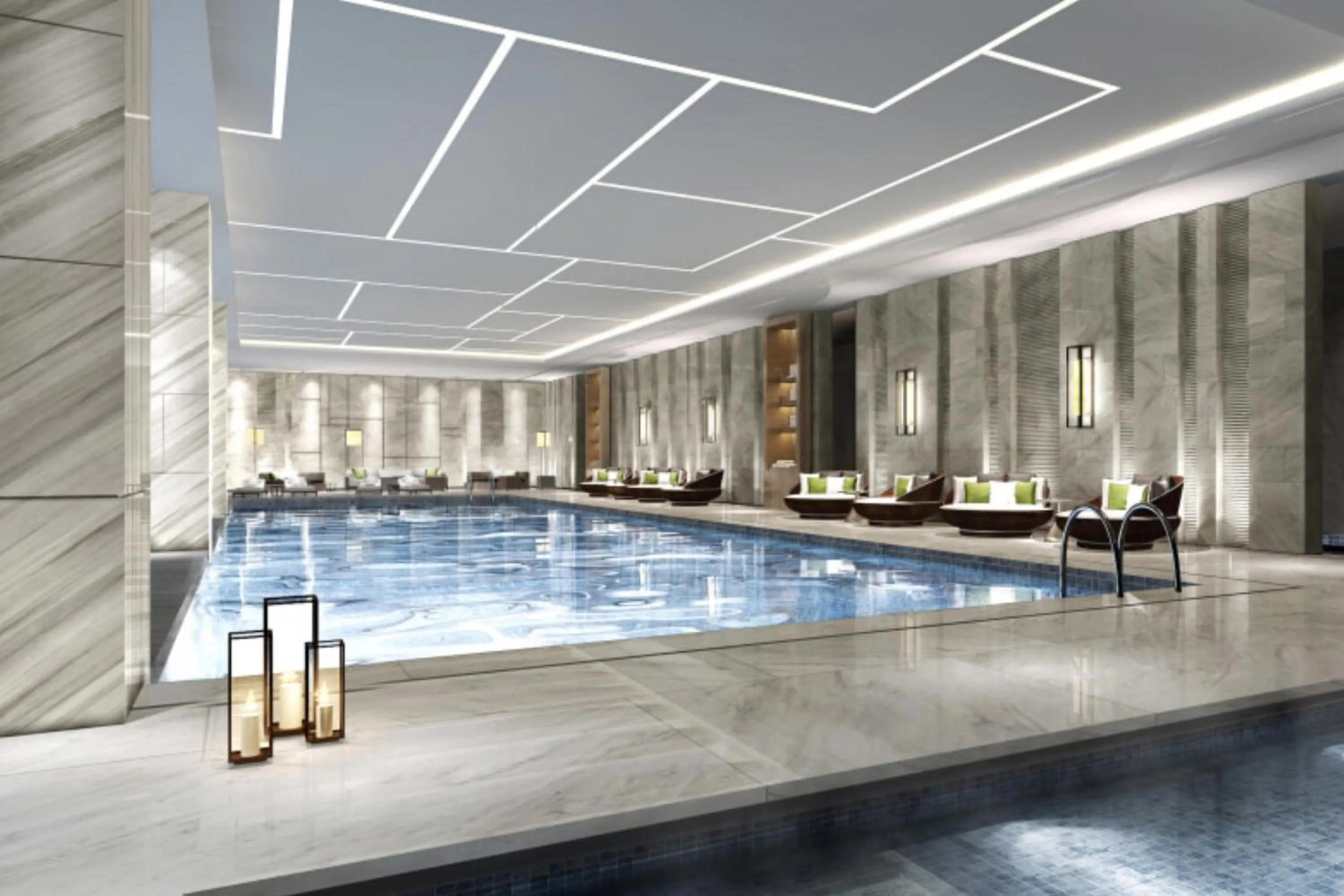 Swimming pool in Four Points by Sheraton Wuhan, Jiangxia