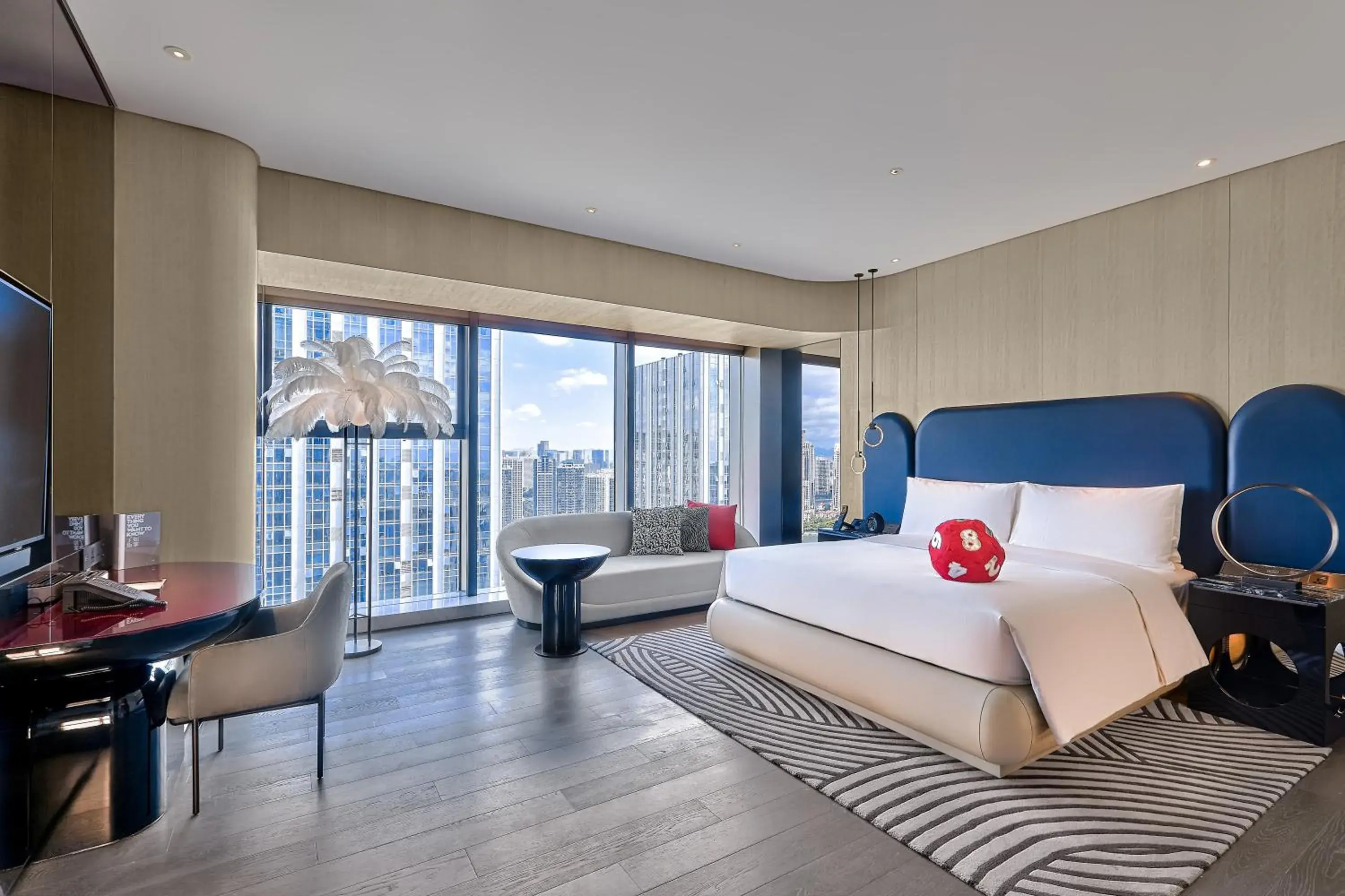 Wonderful King Room(Mini-bar soft drink) in W-Xiamen Wonderful King Room(Mini-bar soft drink) in W-Xiamen