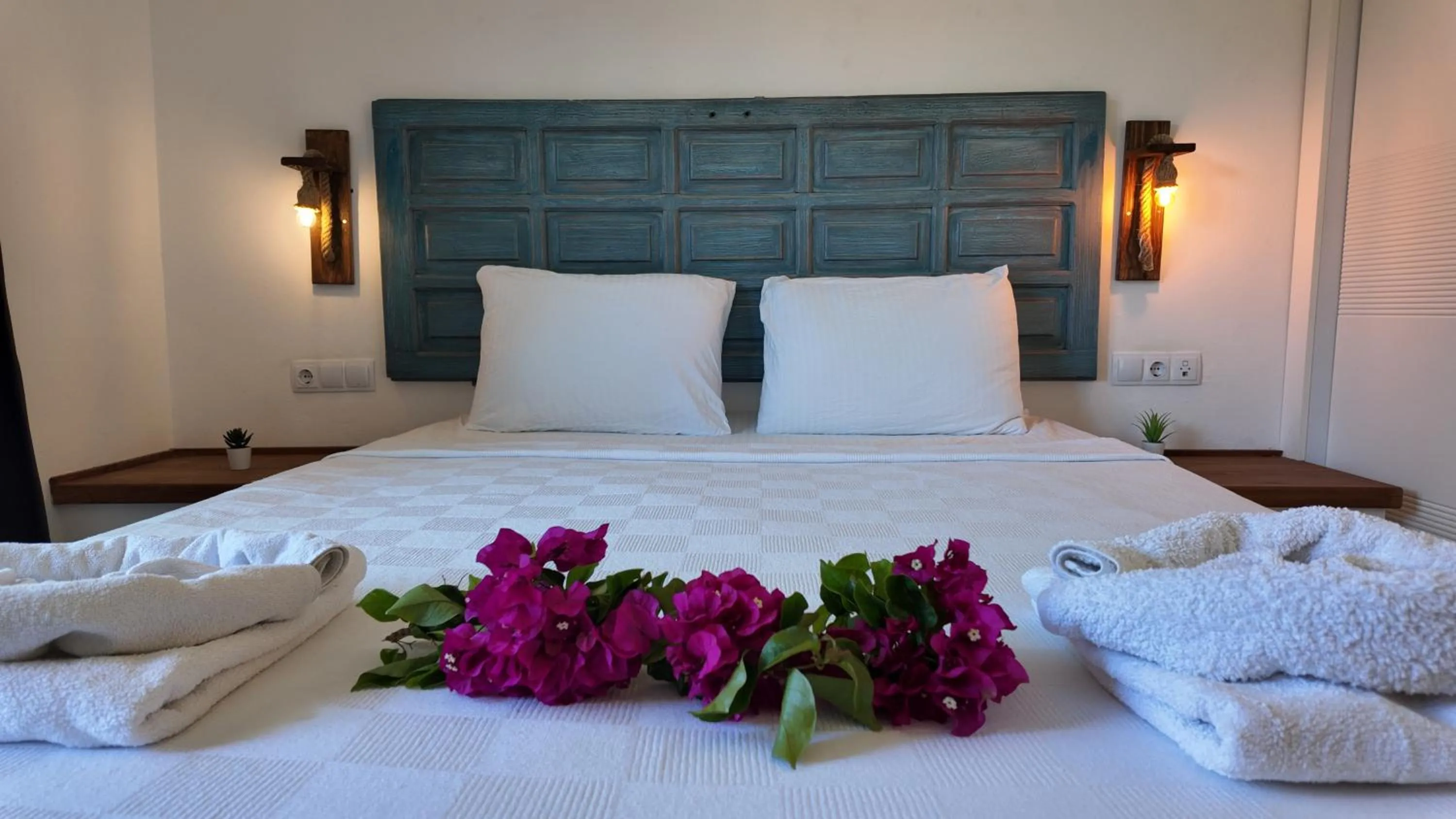 Bed in Smyrna Hotel Dalyan