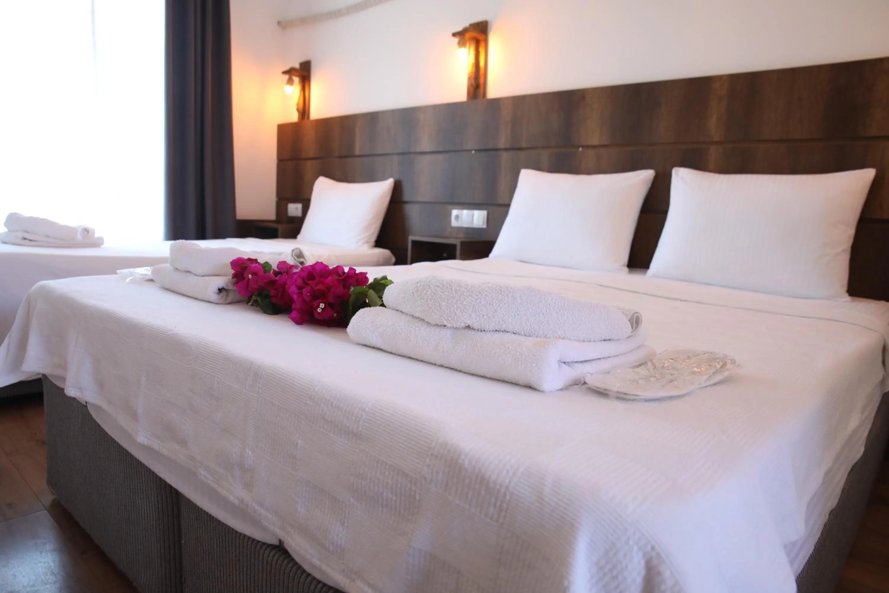 Bed in Smyrna Hotel Dalyan