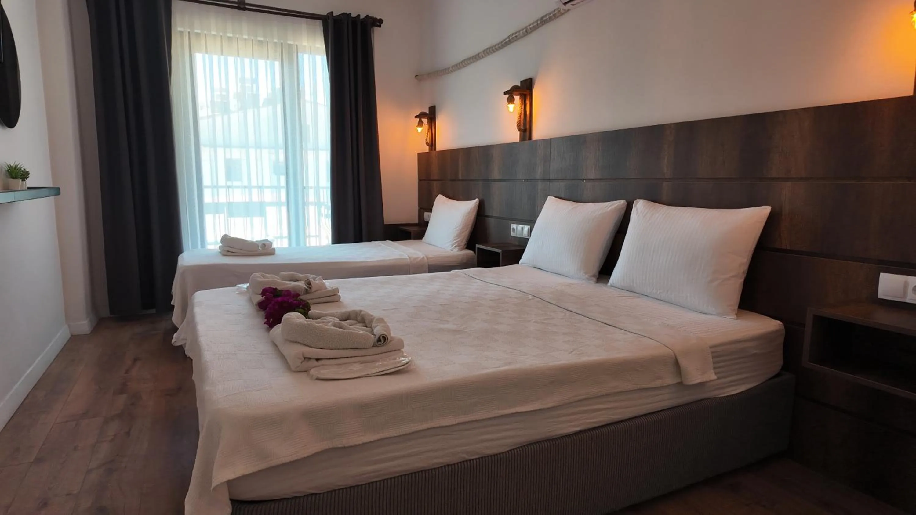 Bed in Smyrna Hotel Dalyan