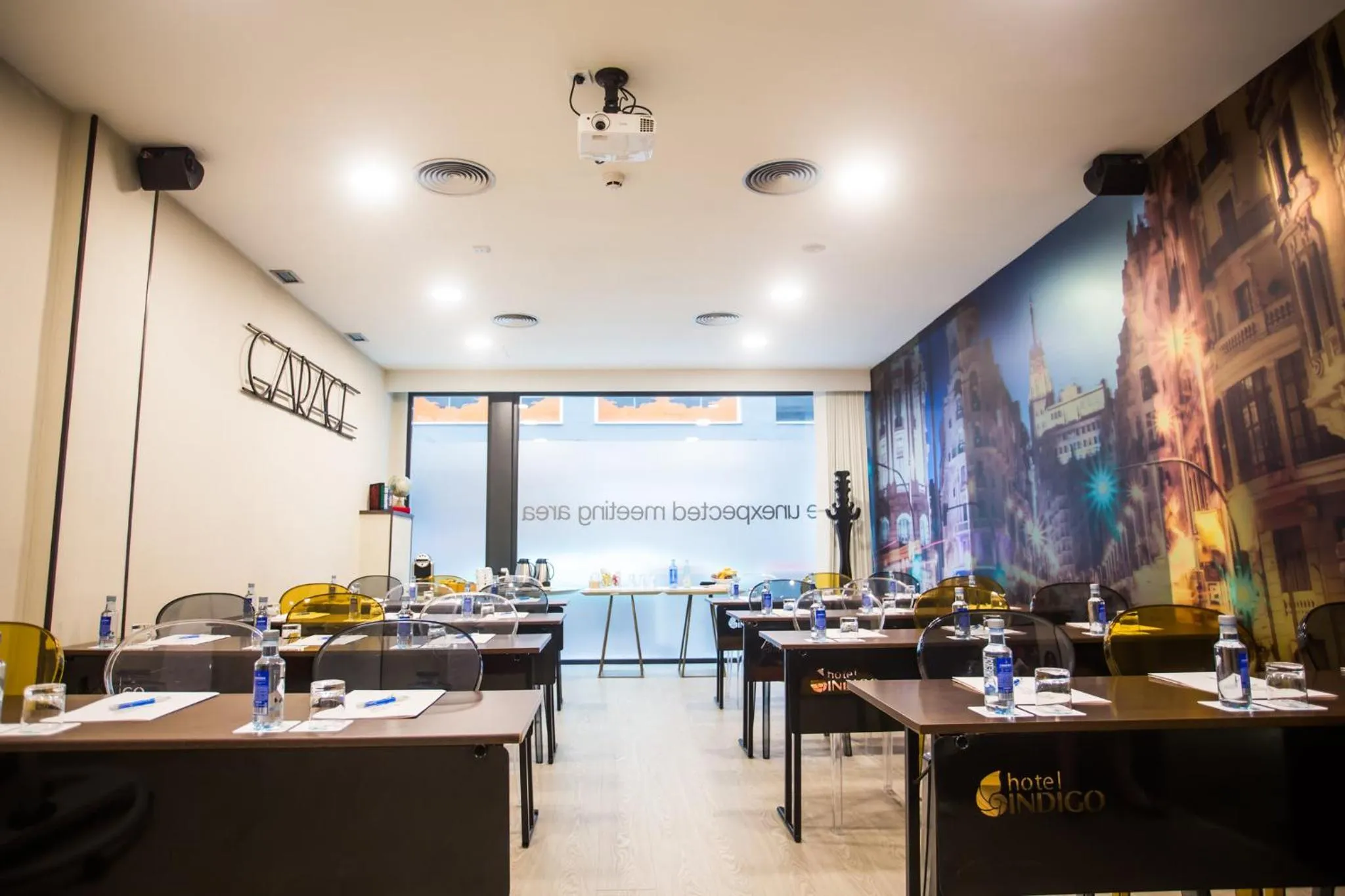 Meeting/conference room in Hotel Indigo Madrid - Gran Vía by IHG