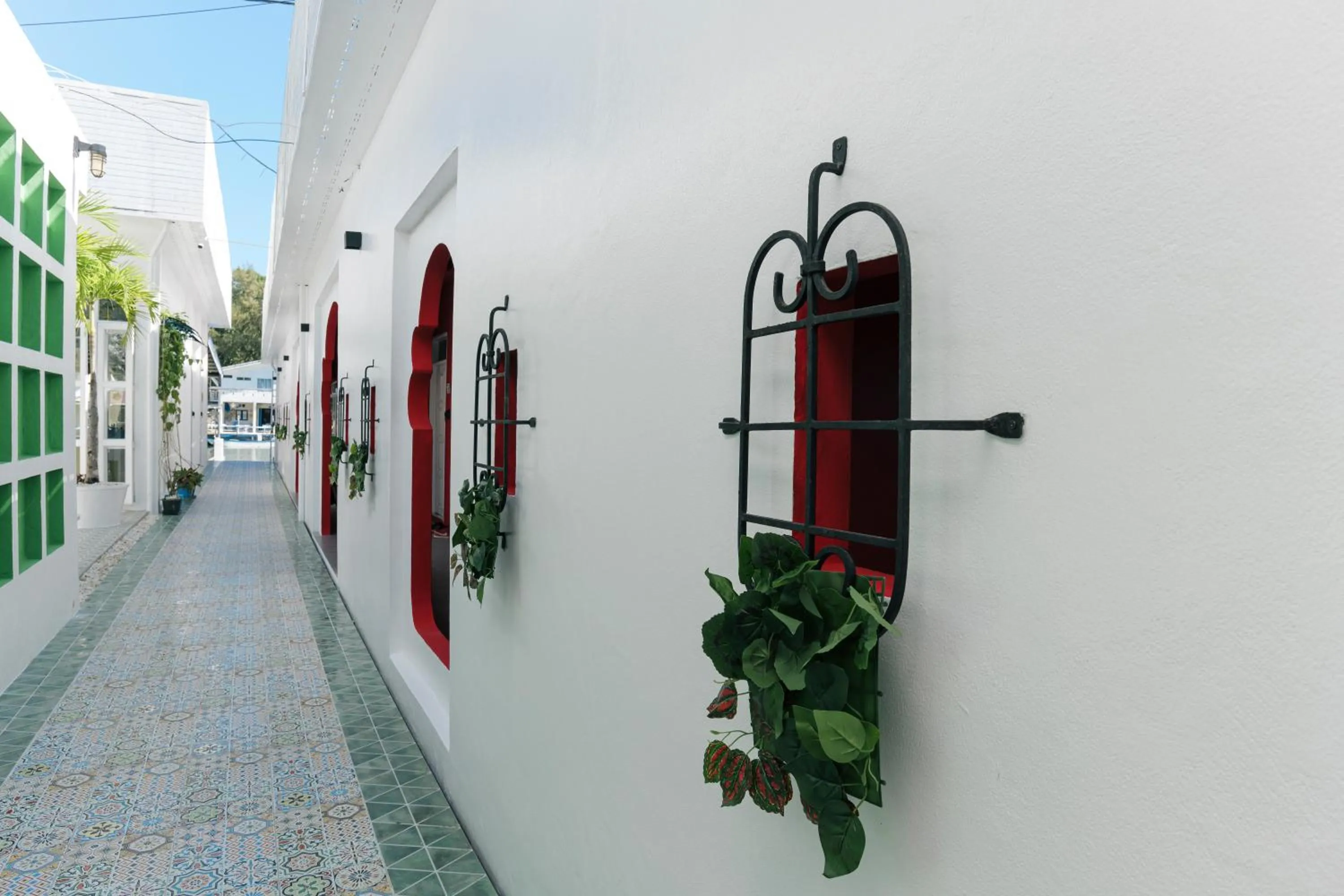 Facade/entrance in Watercolours