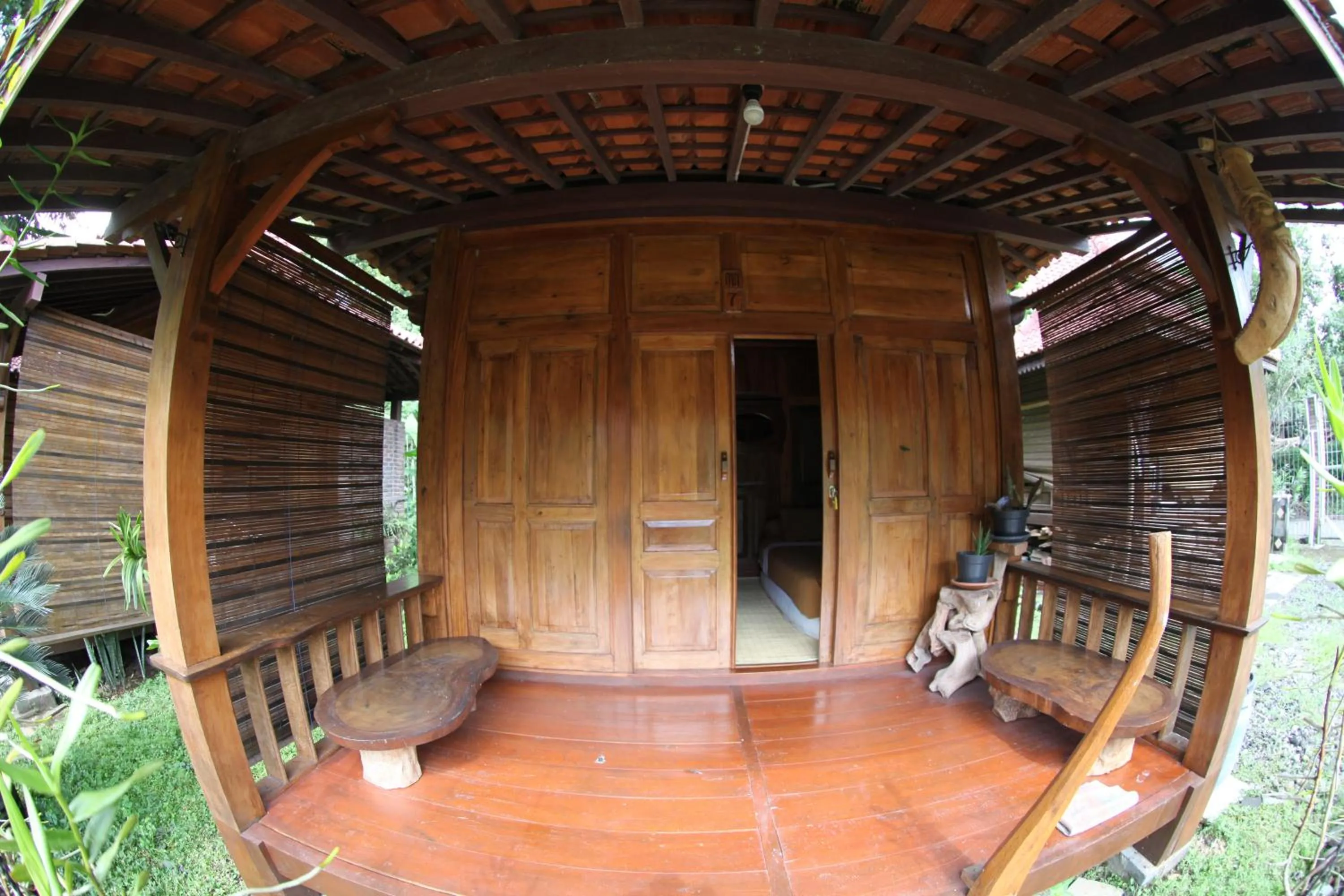 Natural landscape in Omah Garengpoeng Guest House