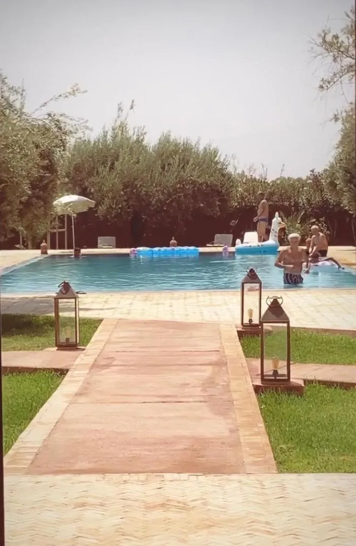 Swimming pool in Upupa de l’Atlas