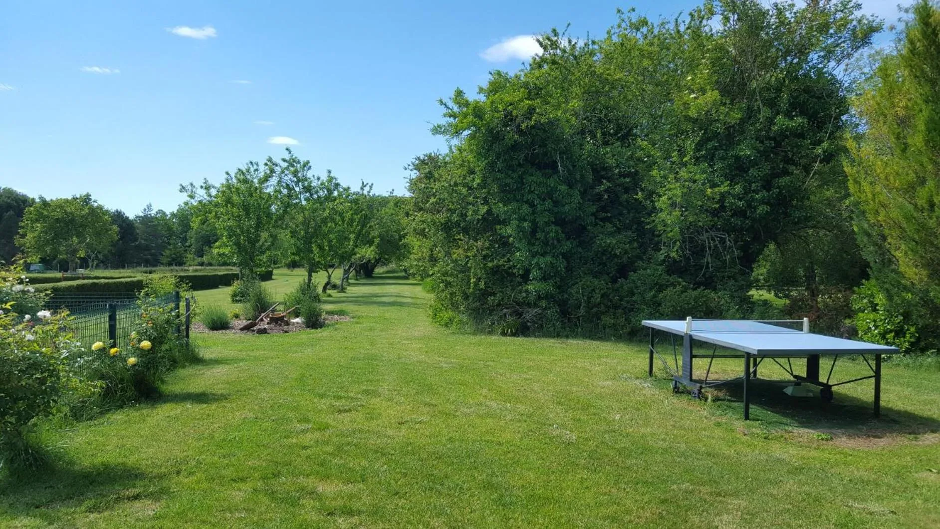 Garden in La Roseraie