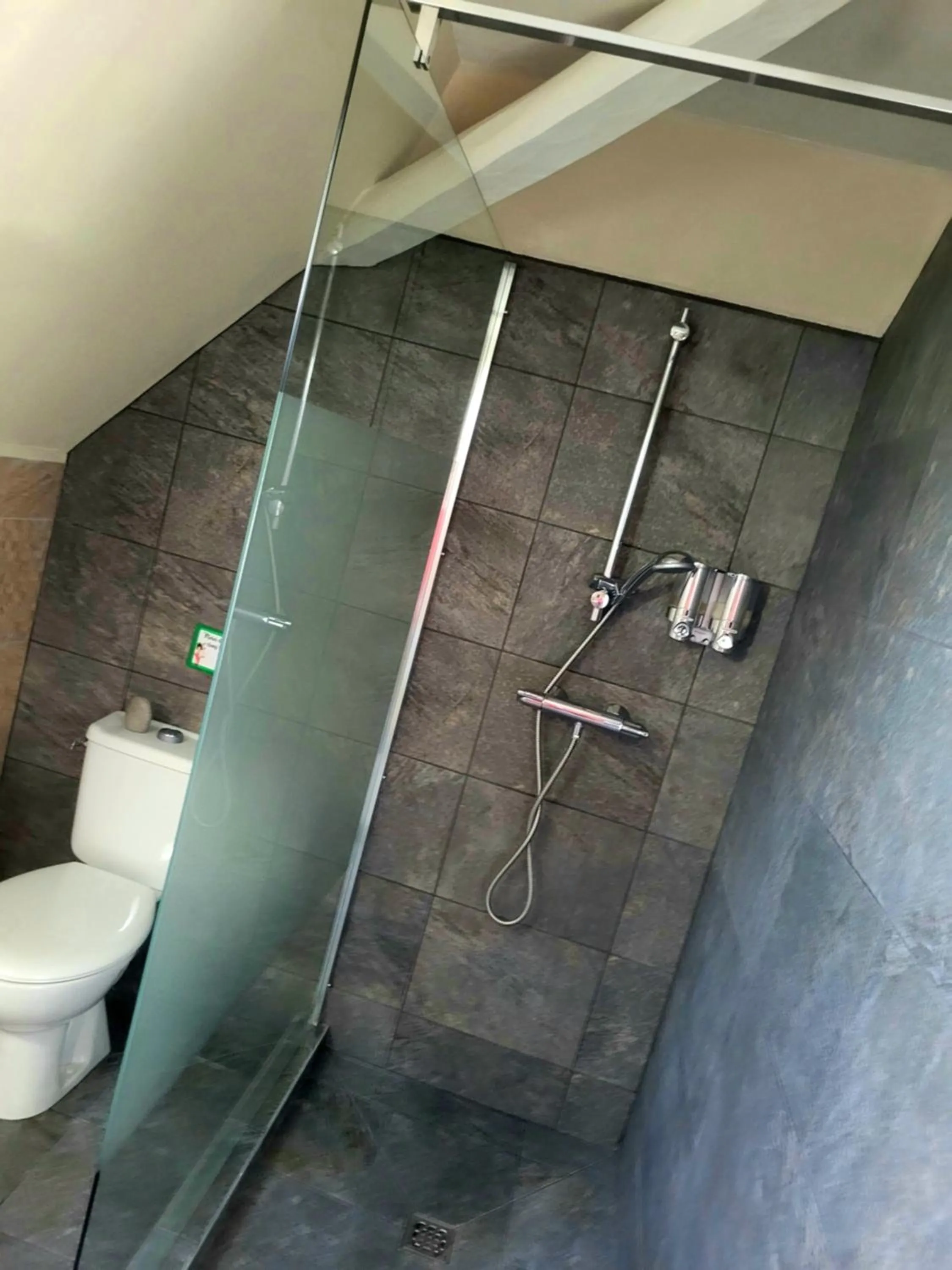Shower in La Roseraie
