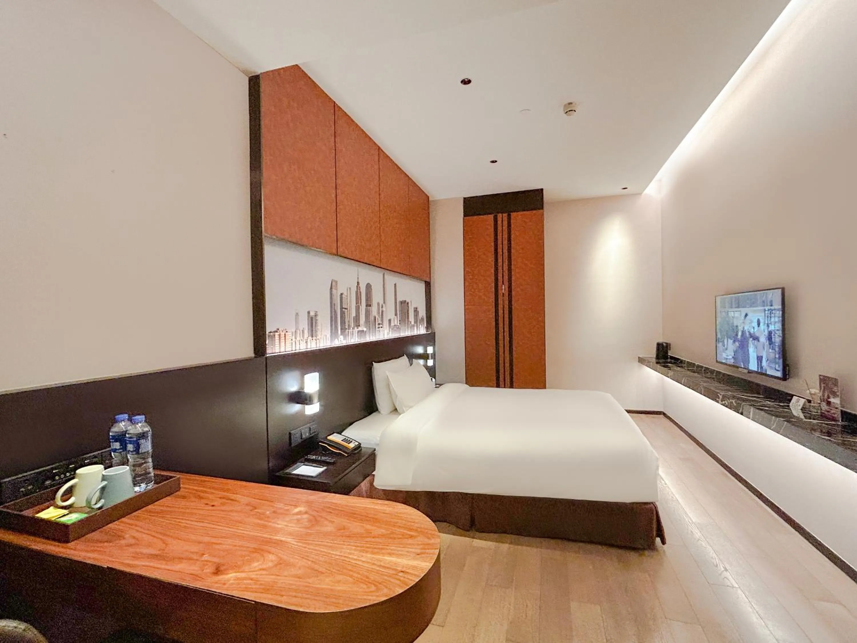 Photo of the whole room in The Mulian Hotel Guangzhou Zhujiang New Town-Canton Fair Free Shuttle Bus