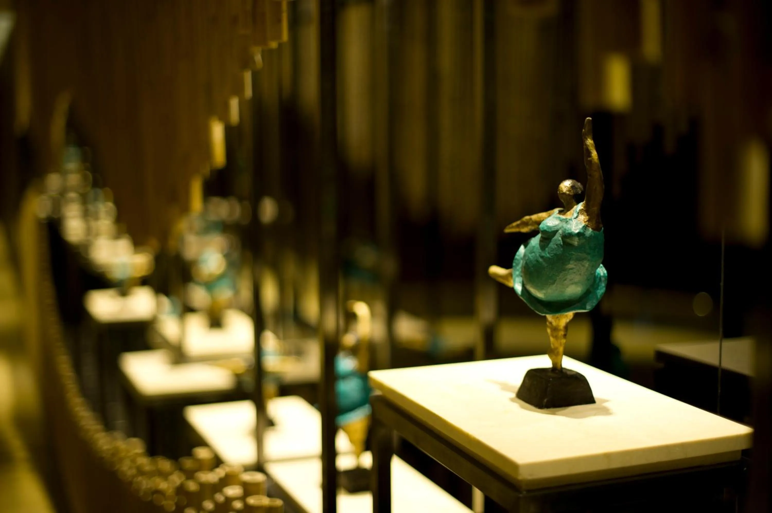 Decorative detail in The Mulian Hotel Guangzhou Zhujiang New Town-Canton Fair Free Shuttle Bus