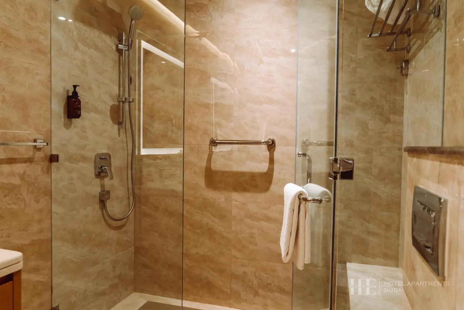 Bathroom in HE Hotel Apartments